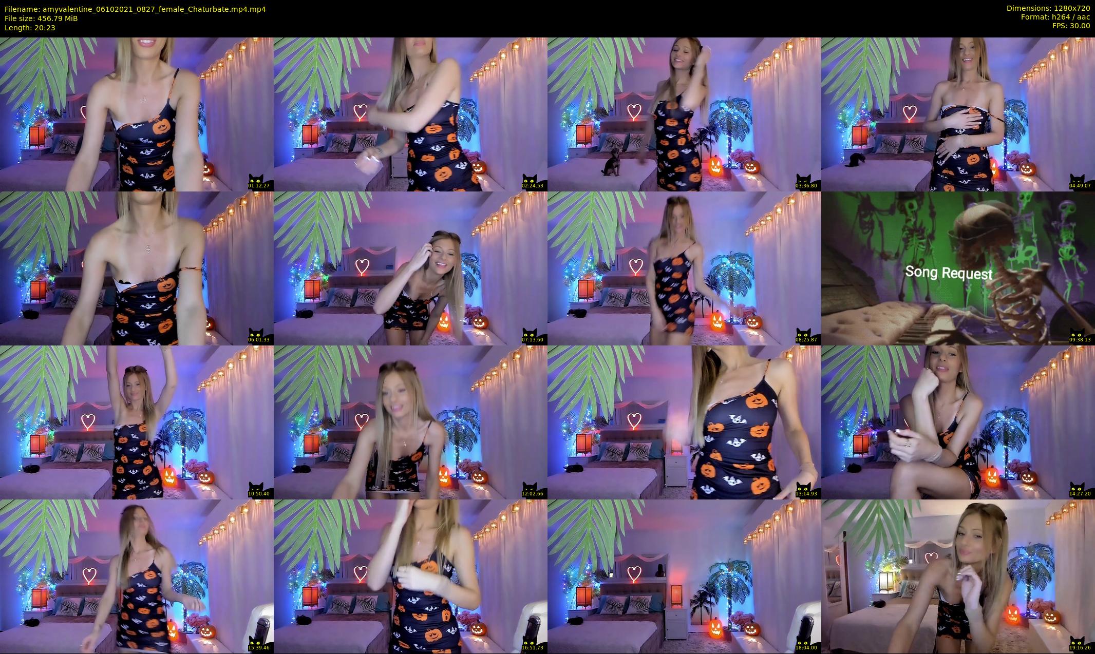amyvalentine — 21 minute Chaturbate female cam show recording, 720p, Oct 6, 2021