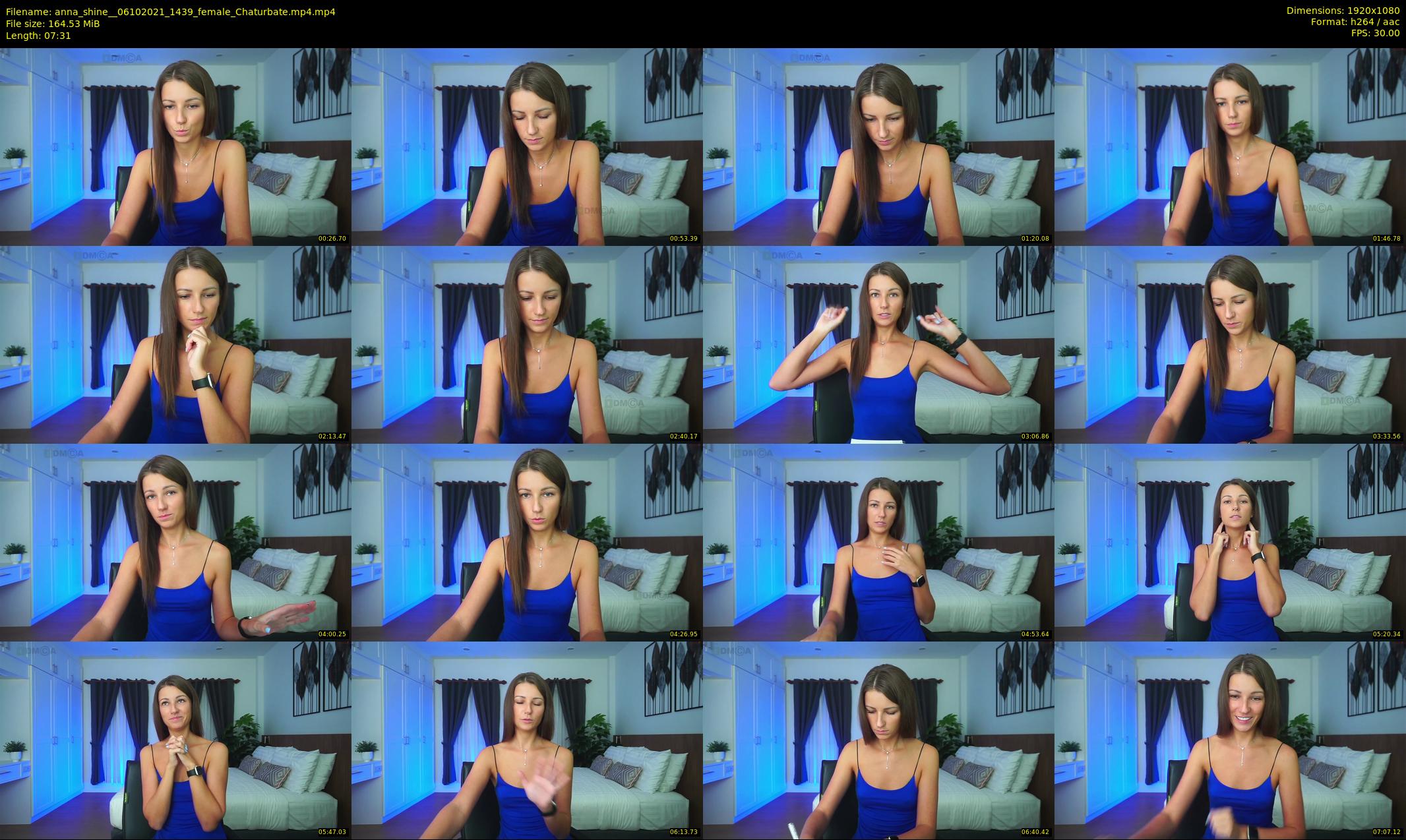 anna_shine_ — 8 minute Chaturbate female cam show recording, 1080p, Oct 6, 2021