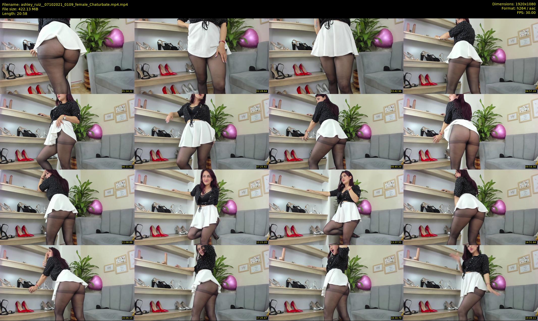 ashley_ruiz_ — 21 minute Chaturbate female cam show recording, 1080p, Oct 7, 2021