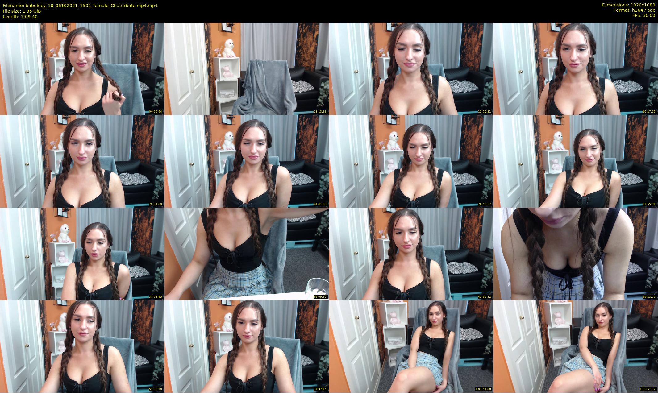 babelucy_18 — 70 minute Chaturbate female cam show recording, 1080p, Oct 6, 2021