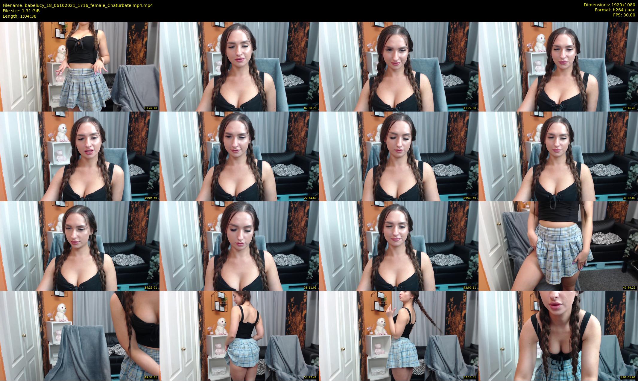 babelucy_18 — 65 minute Chaturbate female cam show recording, 1080p, Oct 6, 2021