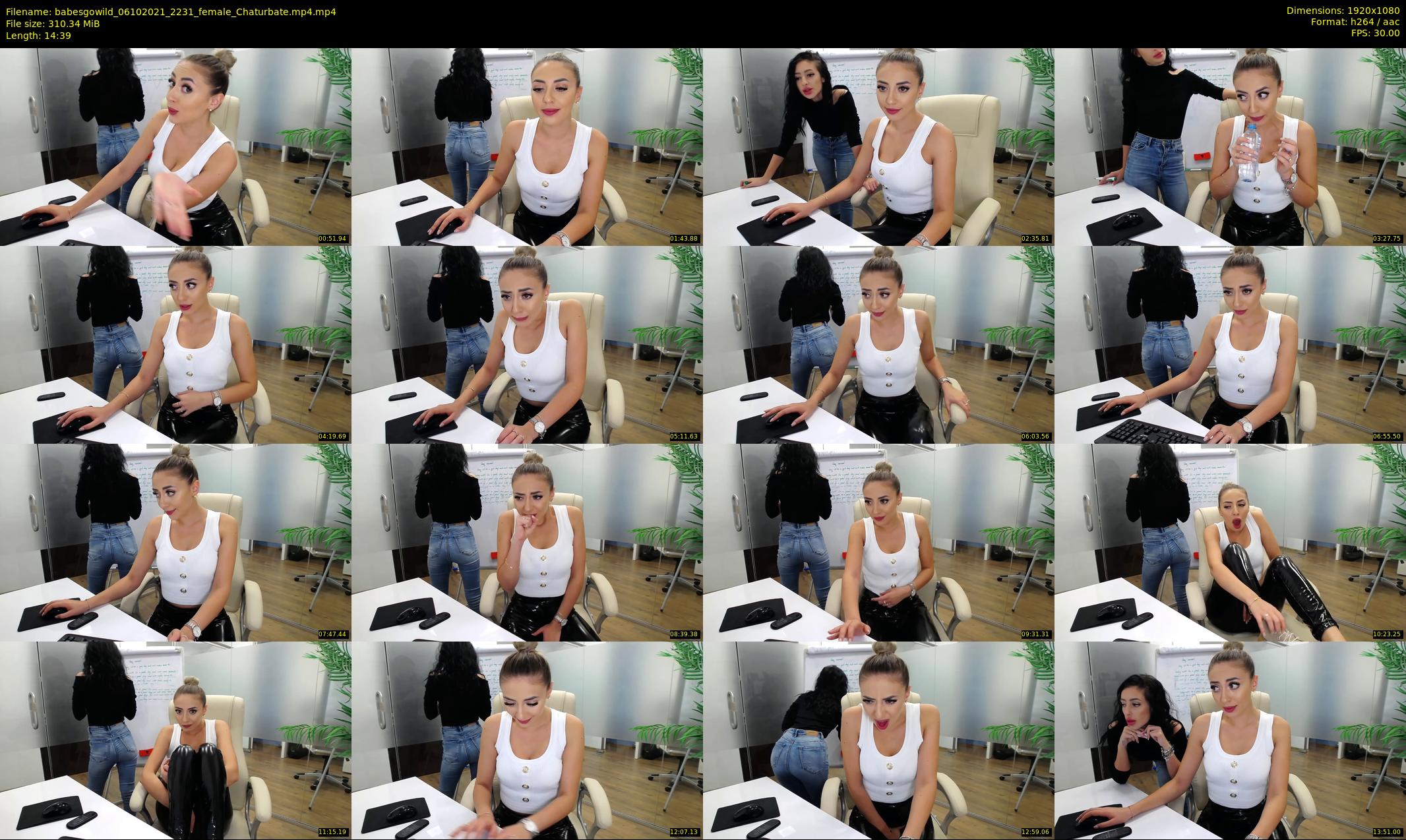 babesgowild — 15 minute Chaturbate couple cam show recording, 1080p, Oct 6, 2021