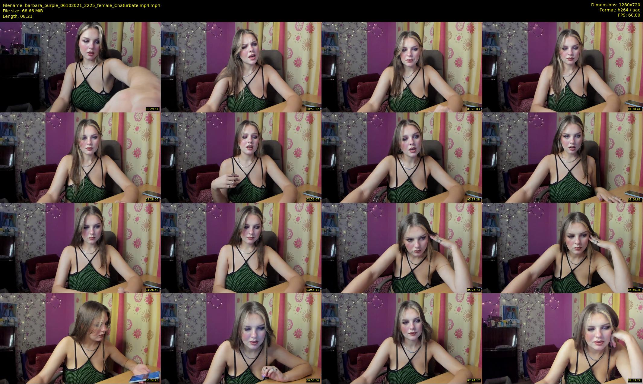 barbara_purple — 9 minute Chaturbate female cam show recording, 720p, Oct 6, 2021