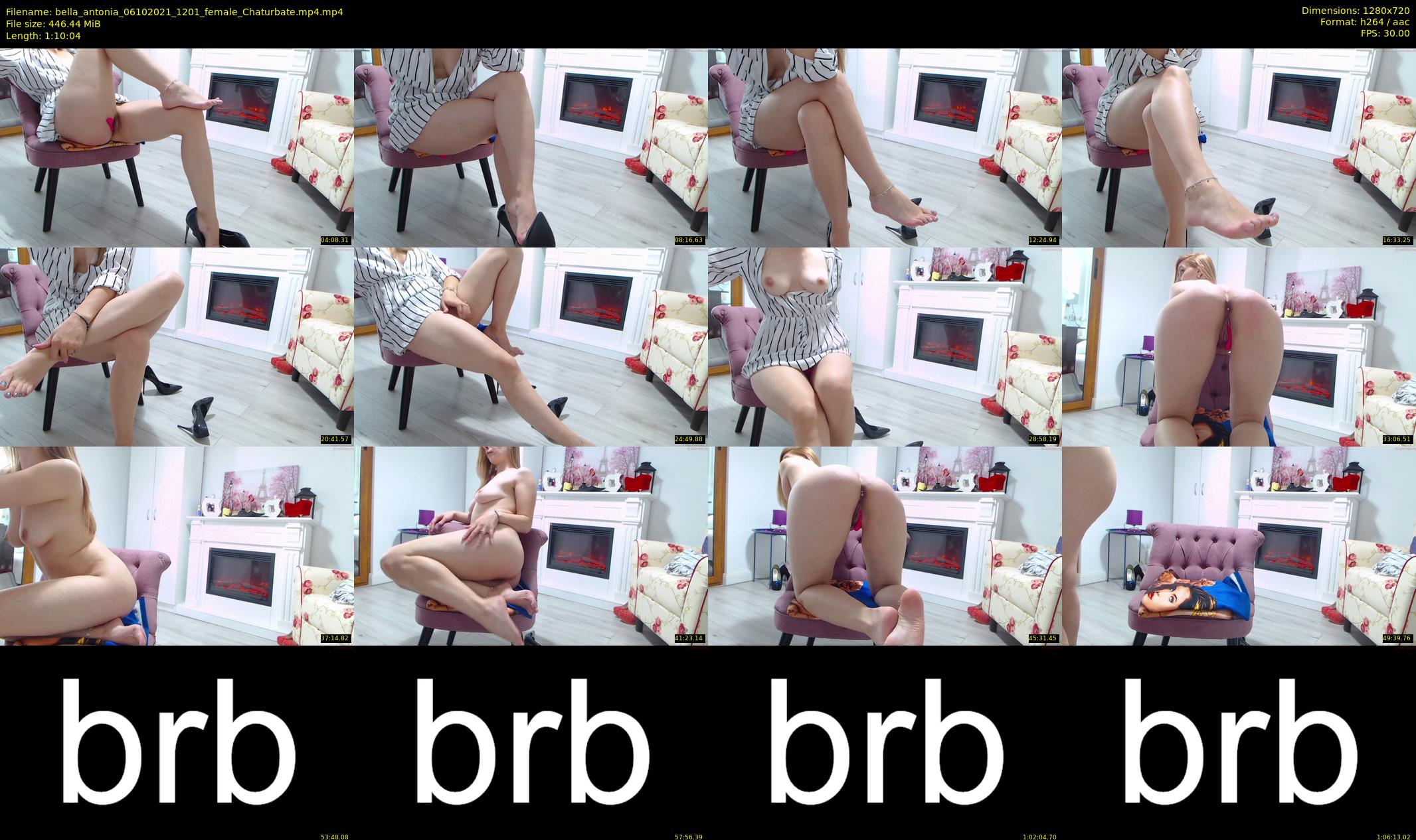 bella_antonia — 71 minute Chaturbate female cam show recording, 720p, Oct 6, 2021