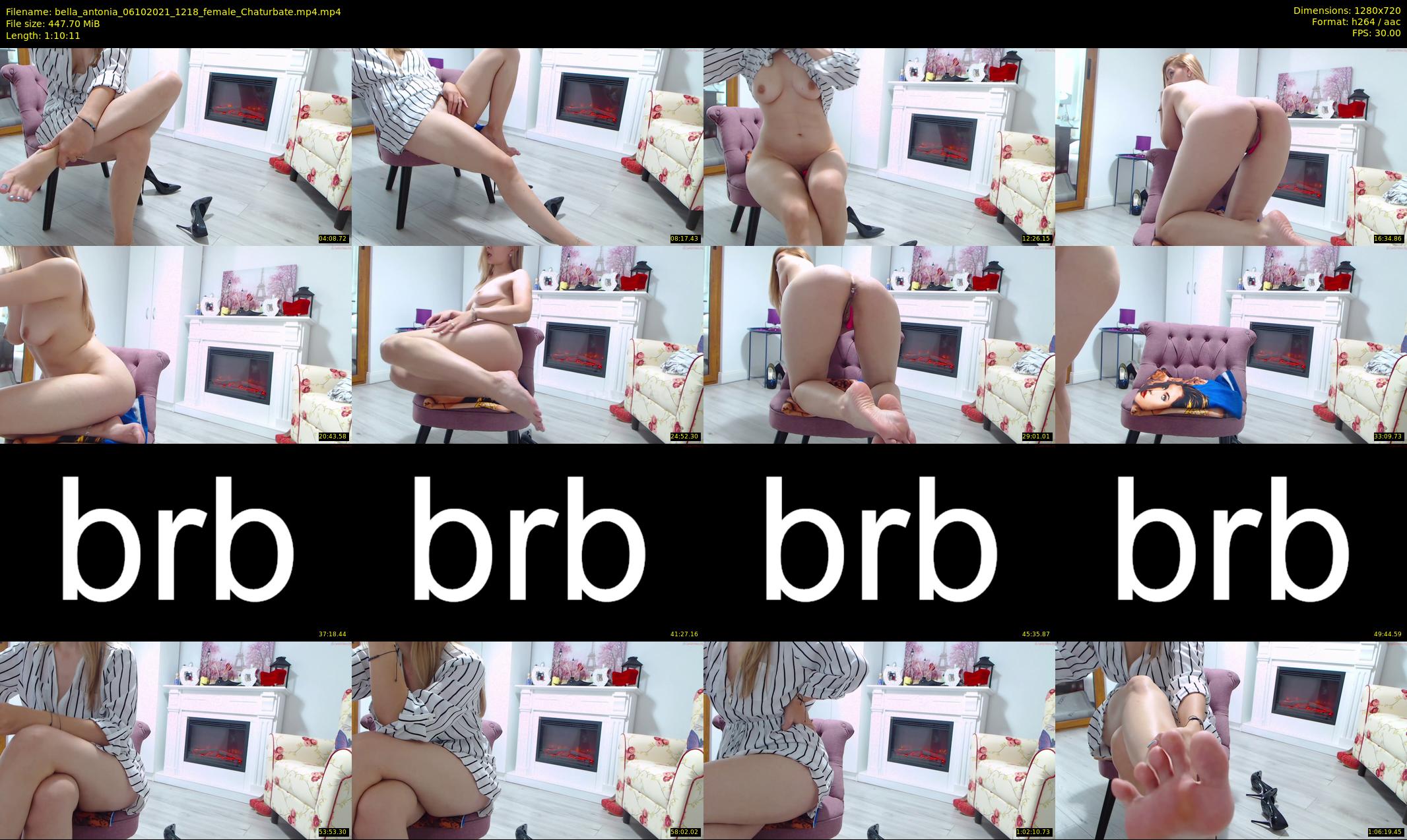 bella_antonia — 71 minute Chaturbate female cam show recording, 720p, Oct 6, 2021
