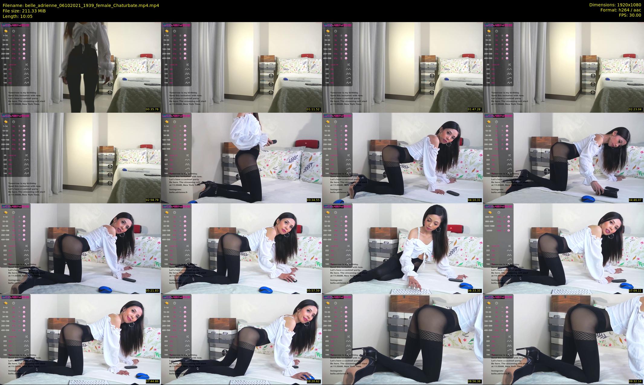 belle_adrienne — 11 minute Chaturbate couple cam show recording, 1080p, Oct 6, 2021