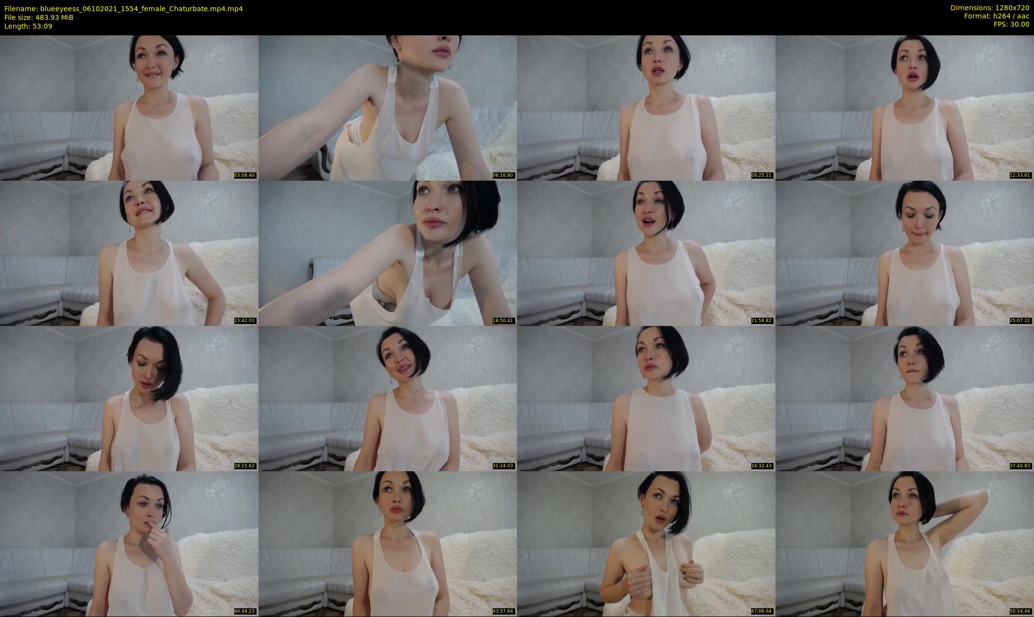 blueeyeess — 54 minute Chaturbate female cam show recording, 720p, Oct 6, 2021