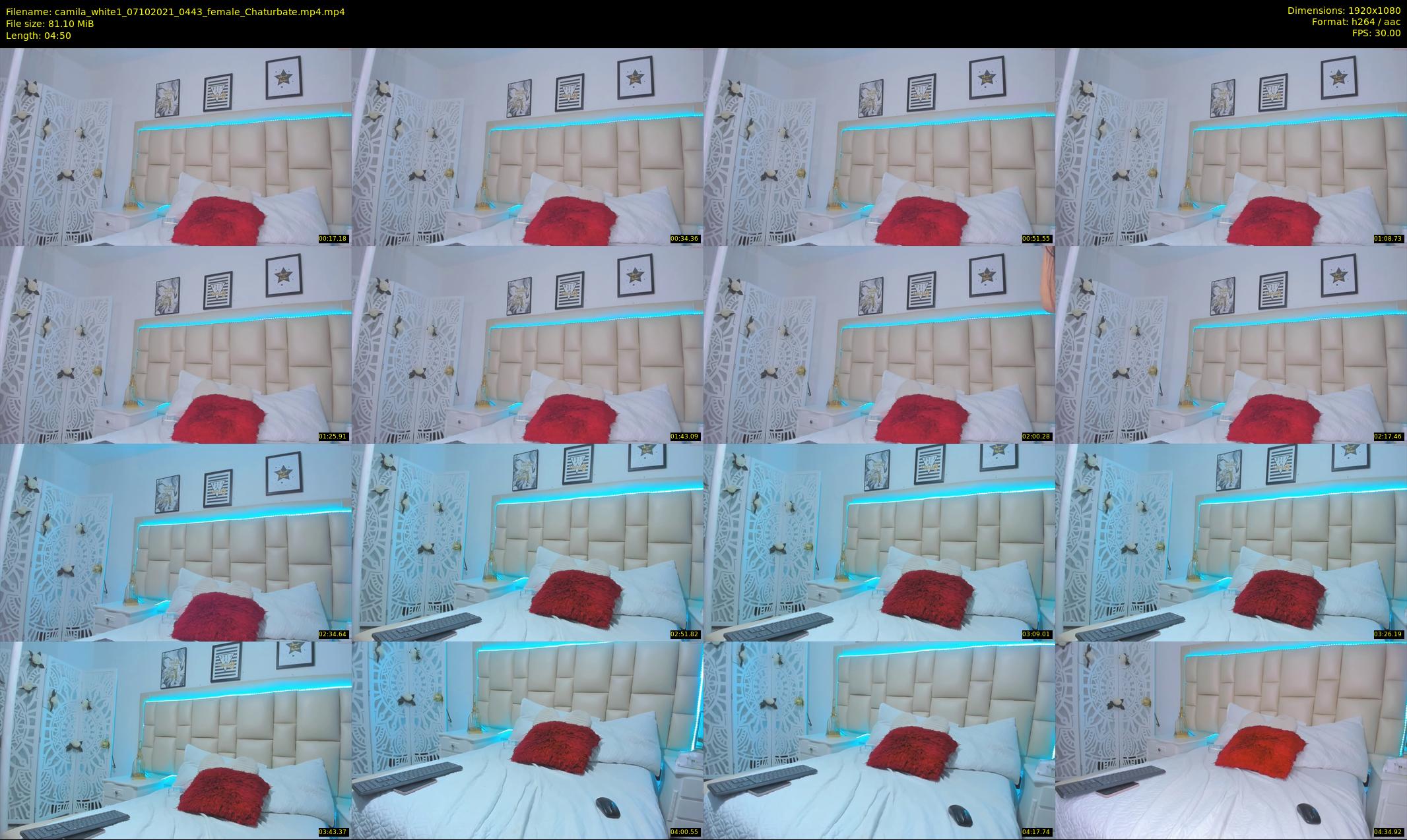 camila_white1 — 5 minute Chaturbate female cam show recording, 1080p, Oct 7, 2021