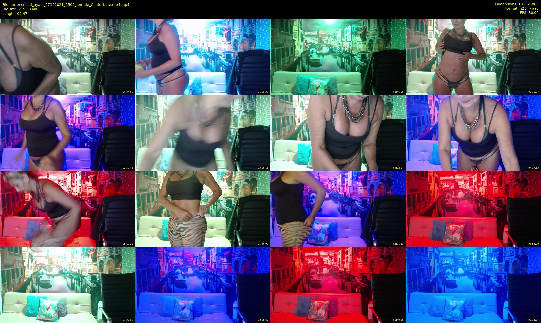 cristal_ayala — 10 minute Chaturbate female cam show recording, 1080p, Oct 7, 2021