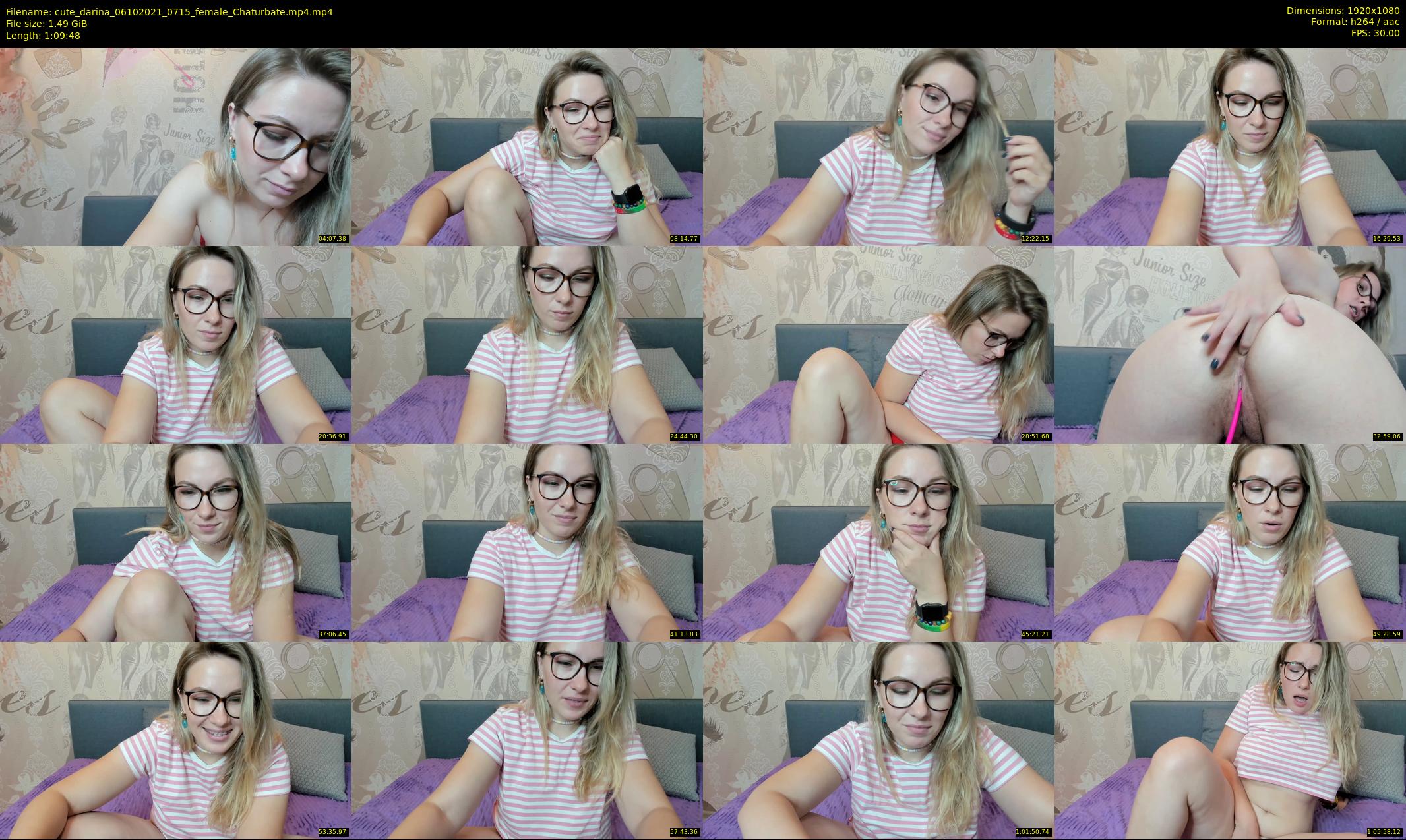 cute_darina — 70 minute Chaturbate female cam show recording, 1080p, Oct 6, 2021