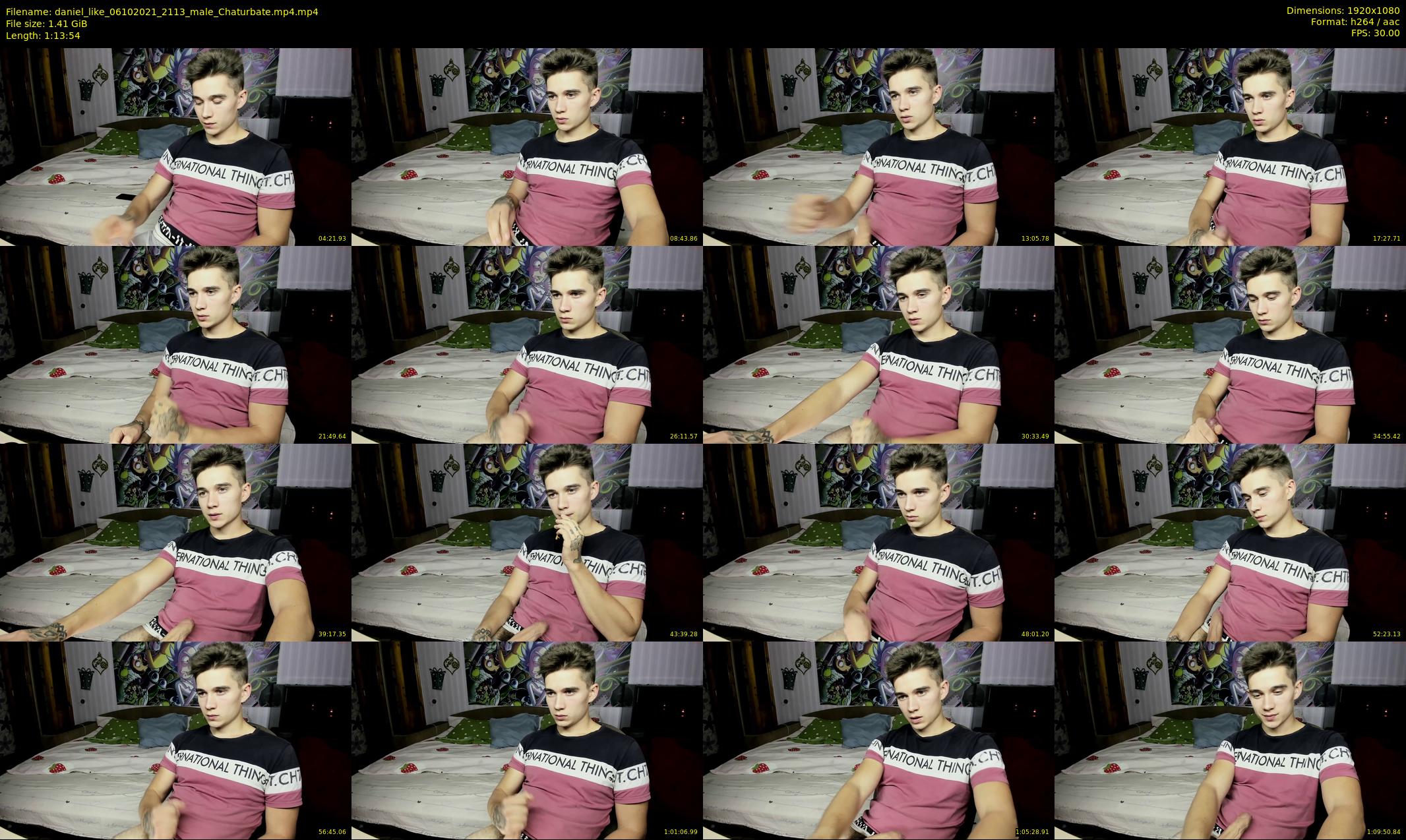 daniel_like — 74 minute Chaturbate male cam show recording, 1080p, Oct 6, 2021