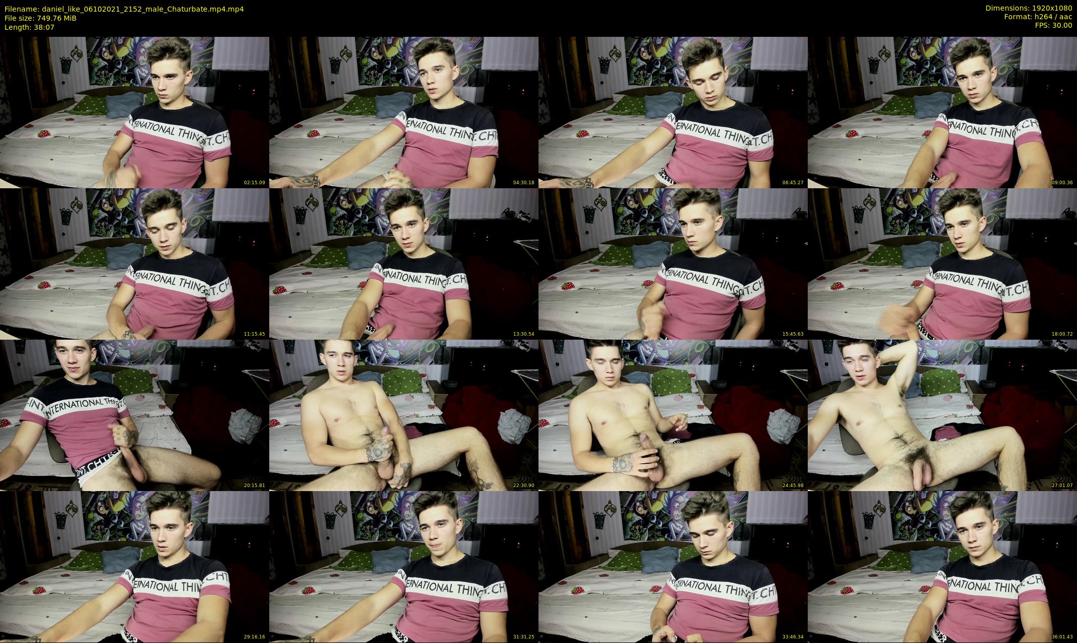 daniel_like — 39 minute Chaturbate male cam show recording, 1080p, Oct 6, 2021