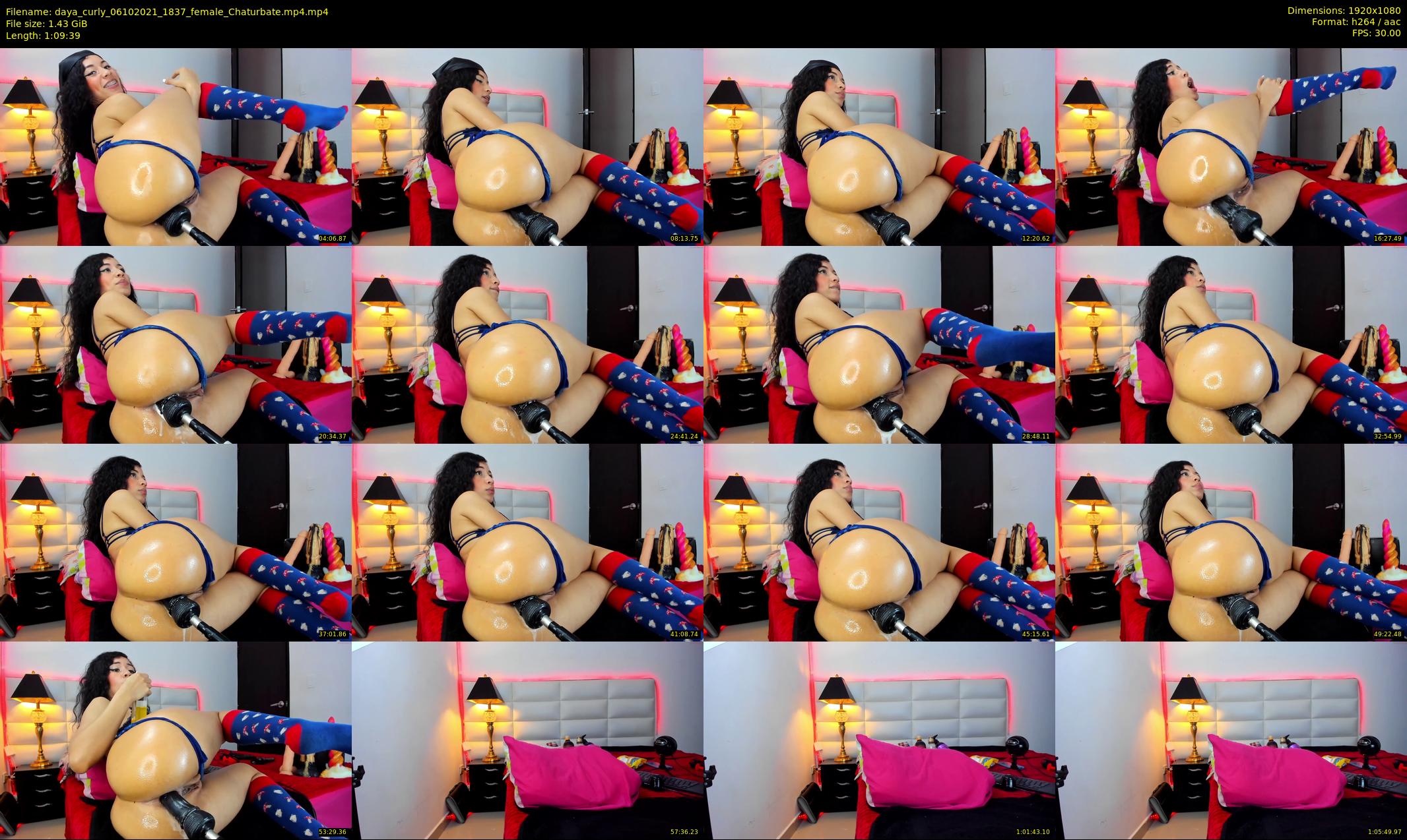 daya_curly — 70 minute Chaturbate female cam show recording, 1080p, Oct 6, 2021