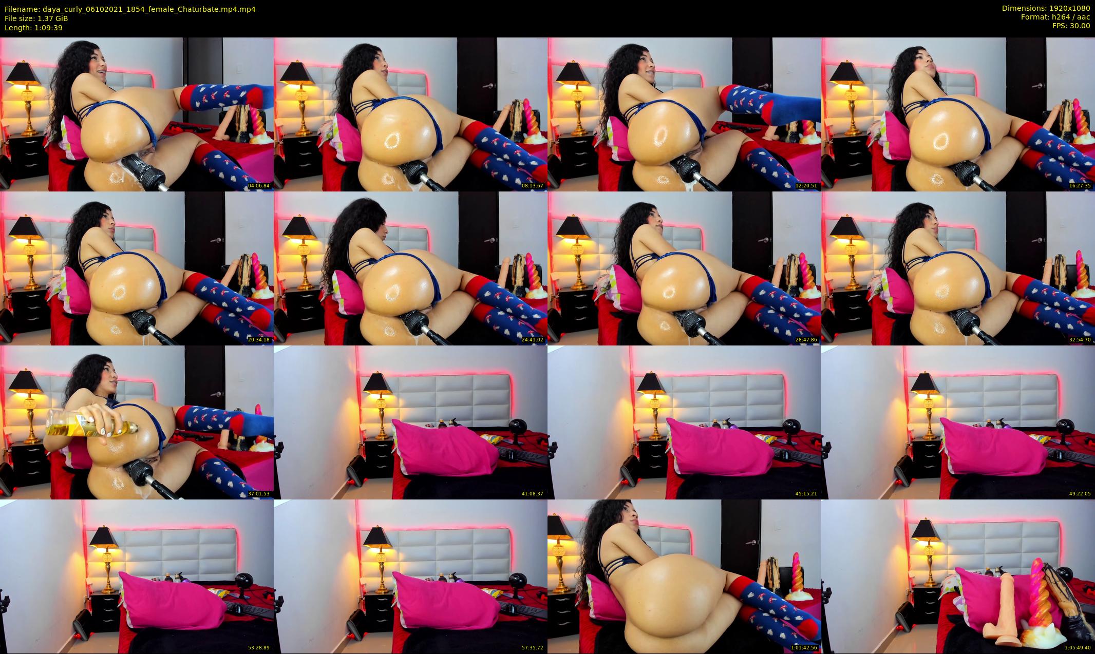 daya_curly — 70 minute Chaturbate female cam show recording, 1080p, Oct 6, 2021