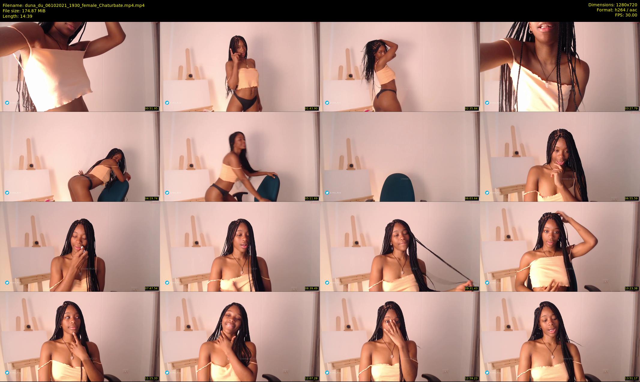 duna_du — 15 minute Chaturbate female cam show recording, 720p, Oct 6, 2021