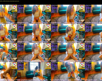 eatmygingersnapps — 65 minute Chaturbate female cam show recording, 1080p, Oct 6, 2021