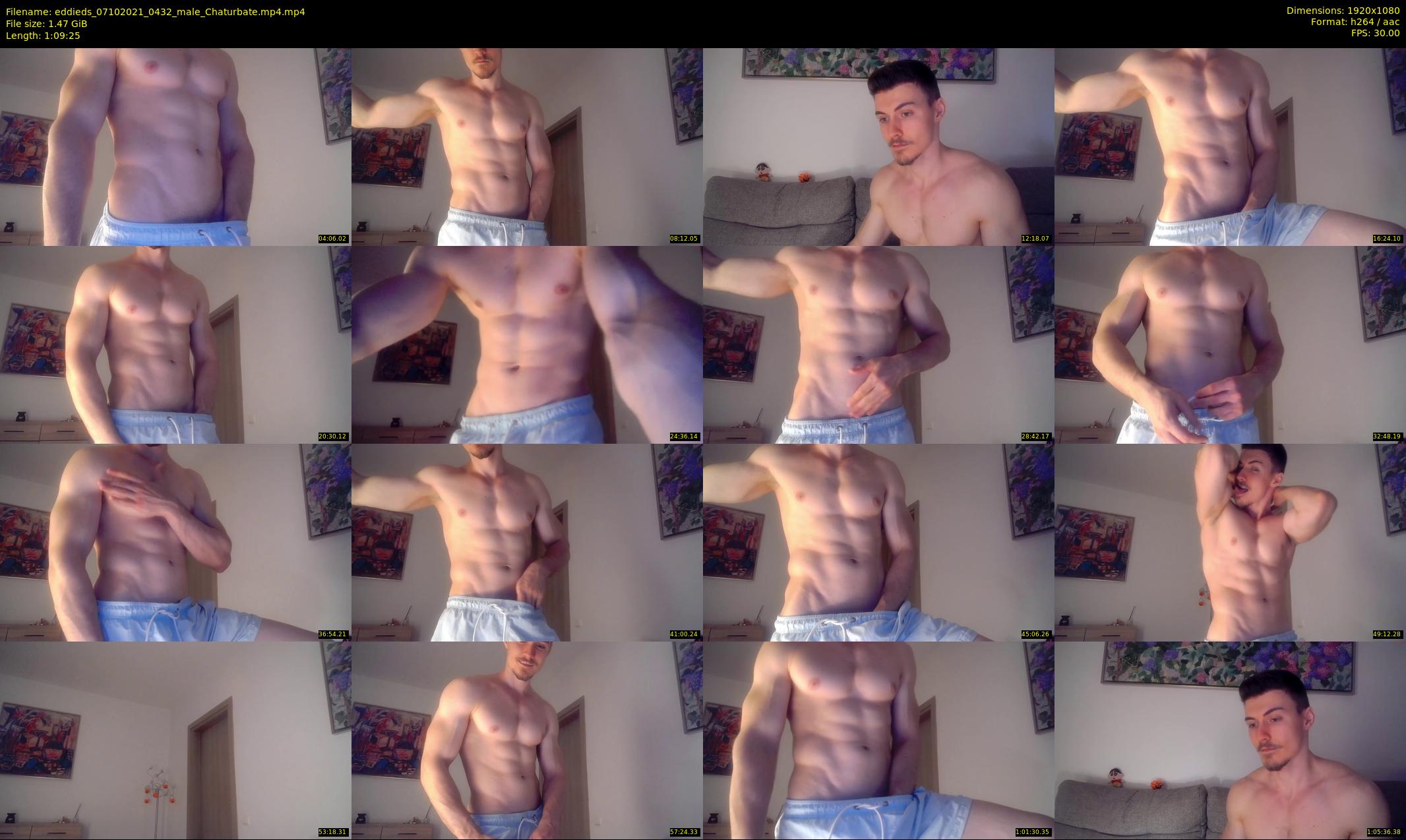 eddieds — 70 minute Chaturbate male cam show recording, 1080p, Oct 7, 2021