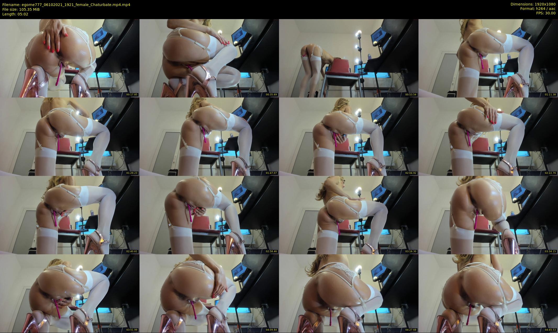 egome777 — 6 minute Chaturbate female cam show recording, 1080p, Oct 6, 2021