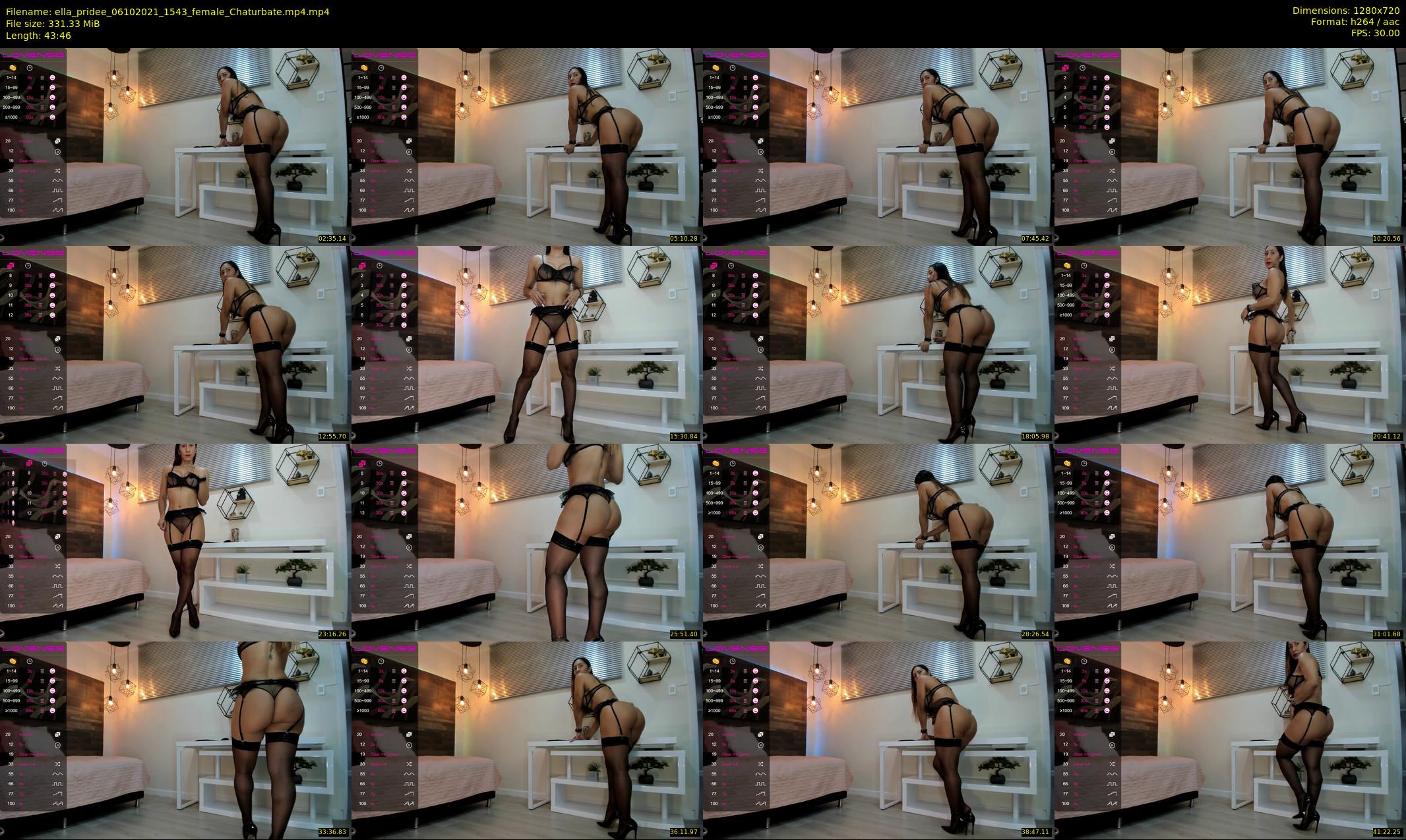 ella_pridee — 44 minute Chaturbate female cam show recording, 720p, Oct 6, 2021
