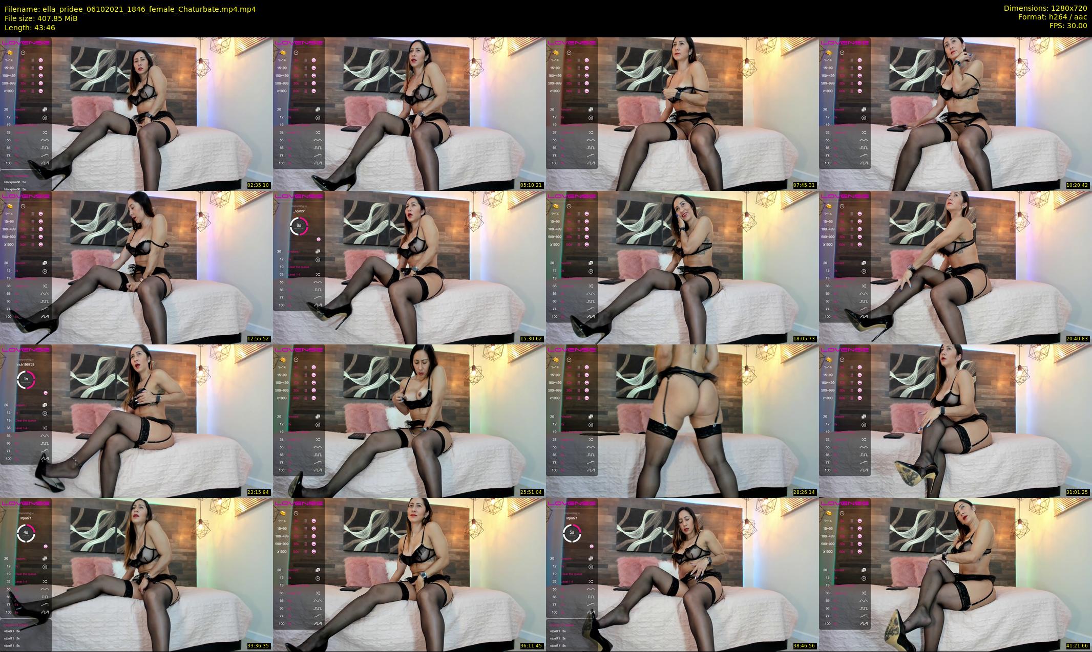 ella_pridee — 44 minute Chaturbate female cam show recording, 720p, Oct 6, 2021