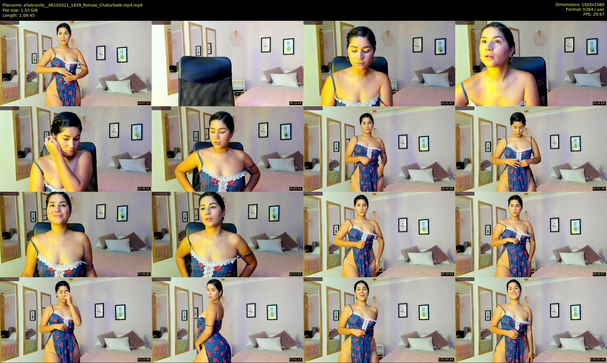ellakravitz_ — 70 minute Chaturbate female cam show recording, 1080p, Oct 6, 2021