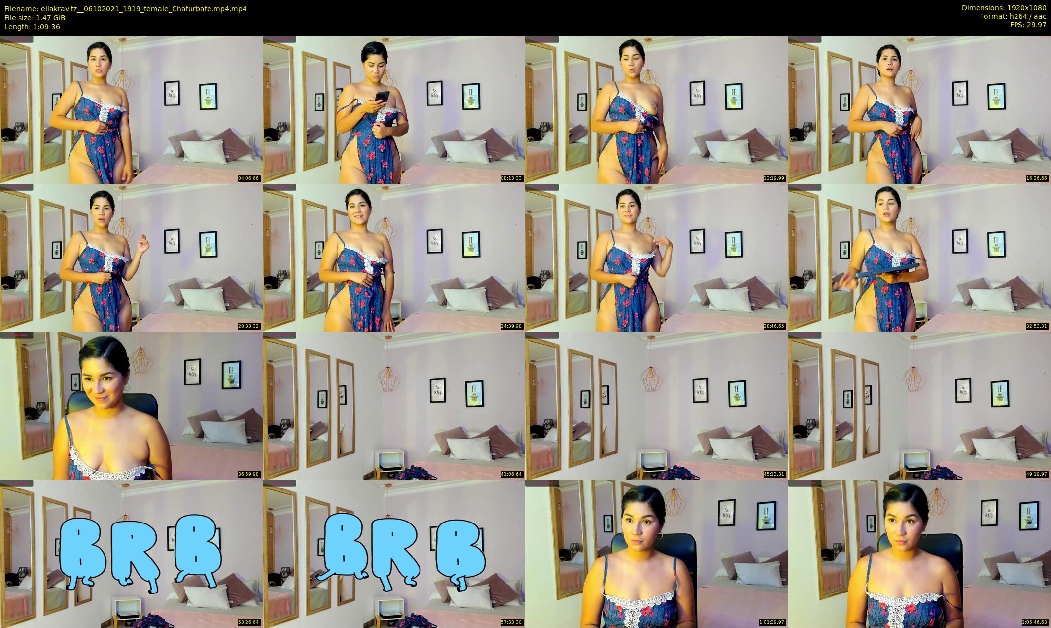 ellakravitz_ — 70 minute Chaturbate female cam show recording, 1080p, Oct 6, 2021
