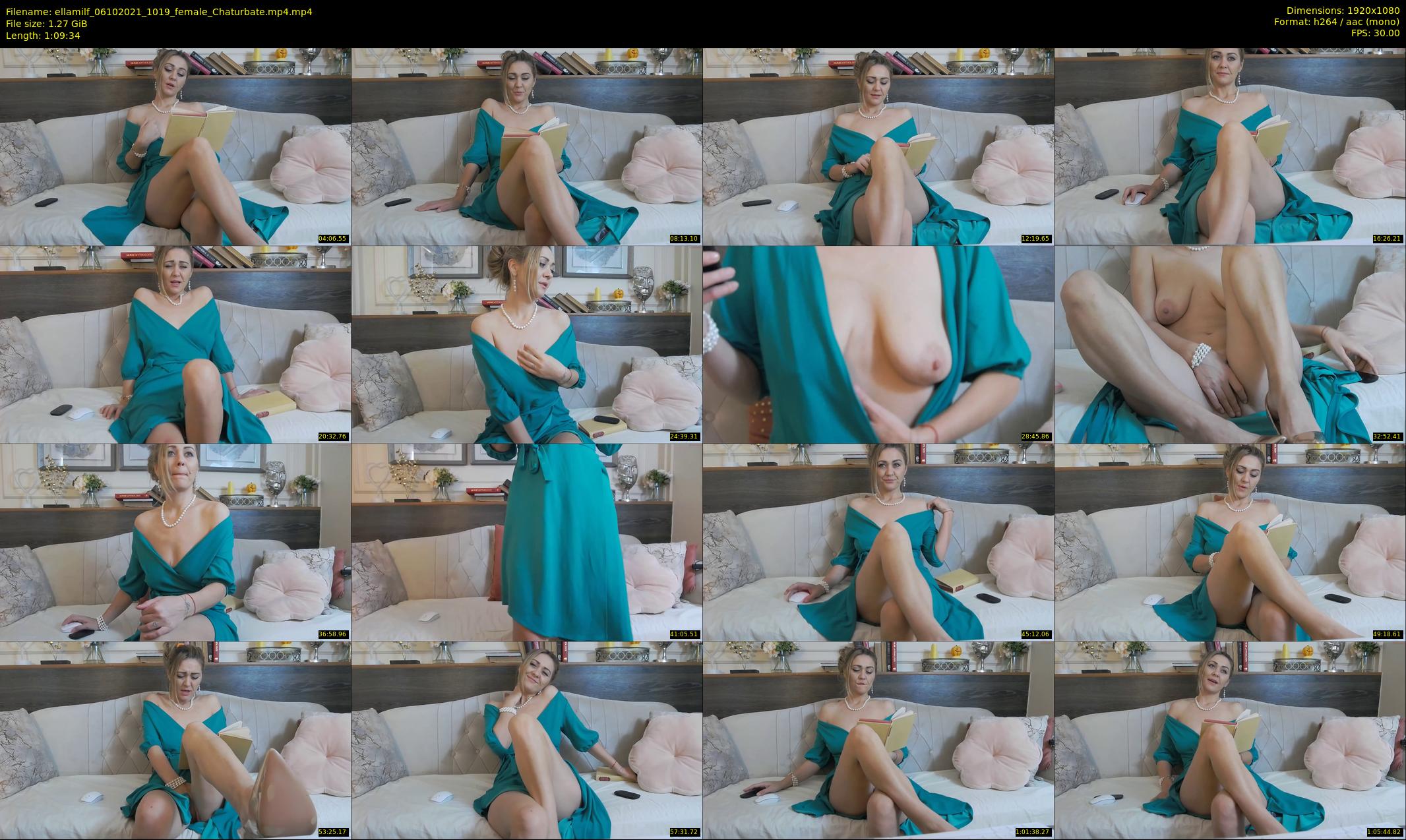 ellamilf — 70 minute Chaturbate female cam show recording, 1080p, Oct 6, 2021
