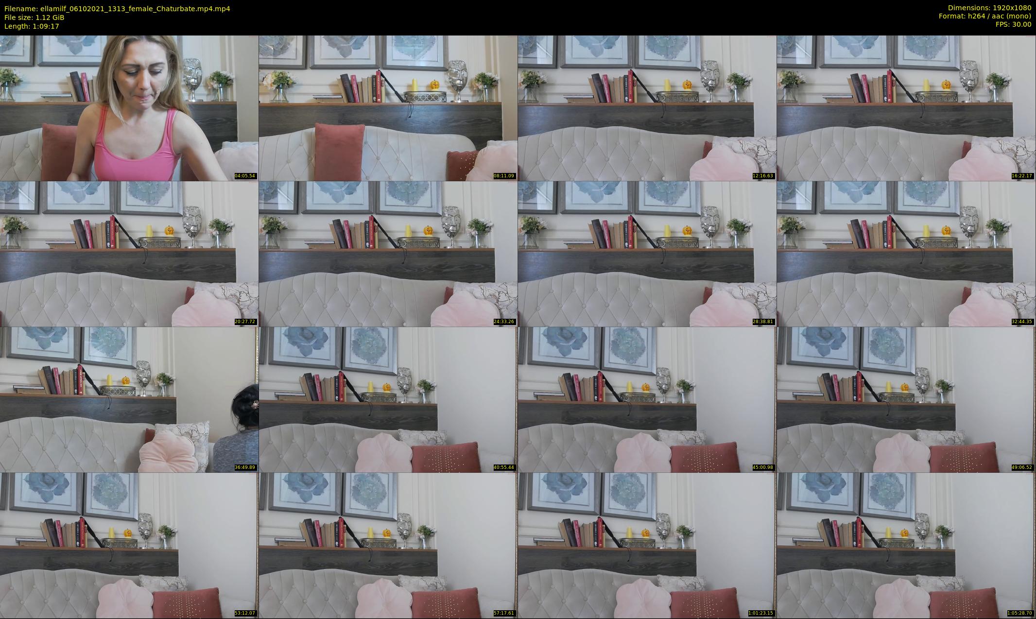 ellamilf — 70 minute Chaturbate female cam show recording, 1080p, Oct 6, 2021