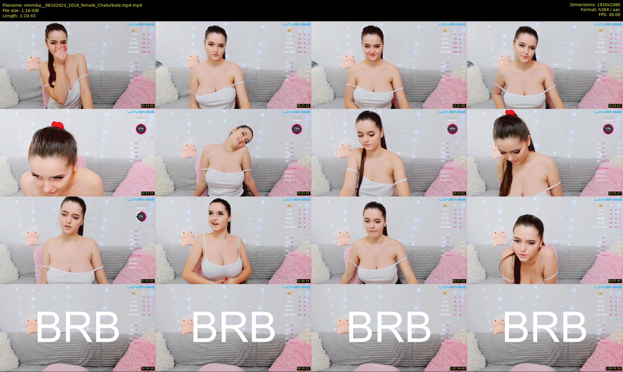 emmika_ — 71 minute Chaturbate female cam show recording, 1080p, Oct 6, 2021