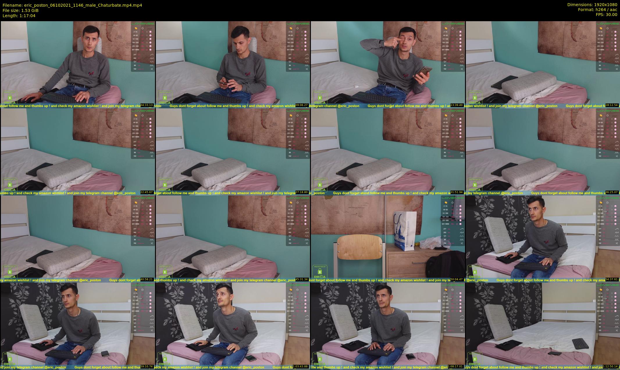 eric_poston — 78 minute Chaturbate male cam show recording, 1080p, Oct 6, 2021
