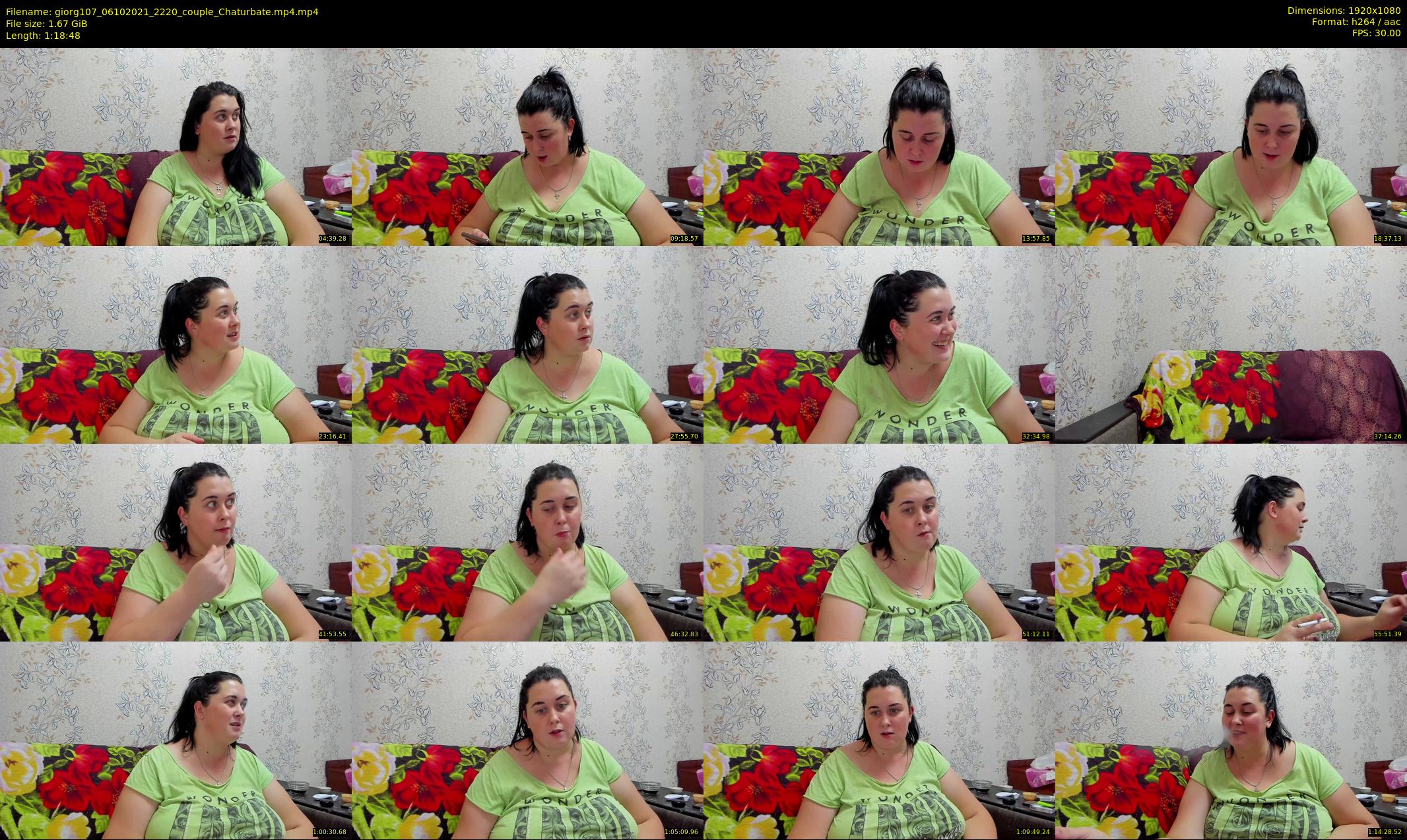 giorg107 — 79 minute Chaturbate couple cam show recording, 1080p, Oct 6, 2021