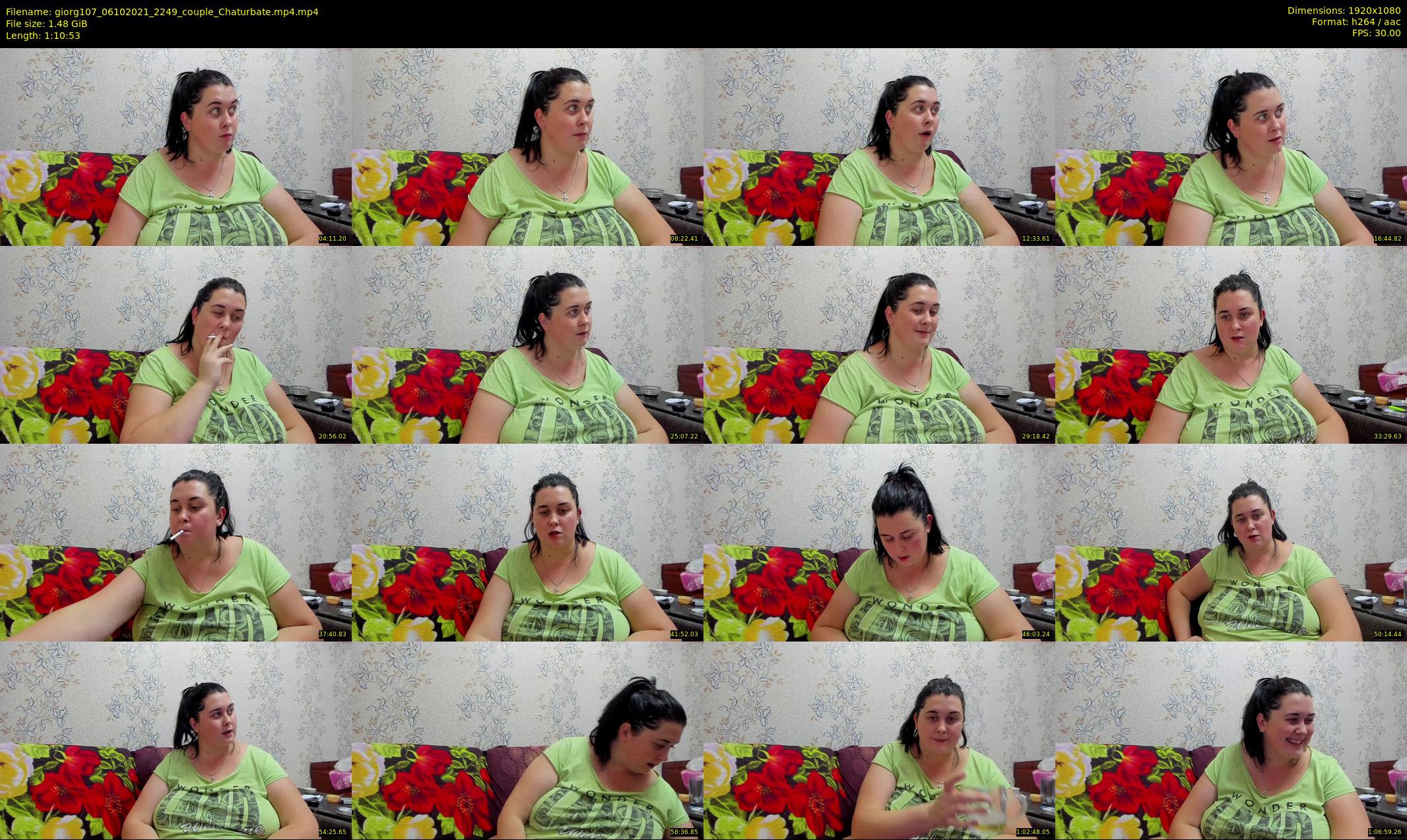 giorg107 — 71 minute Chaturbate couple cam show recording, 1080p, Oct 6, 2021