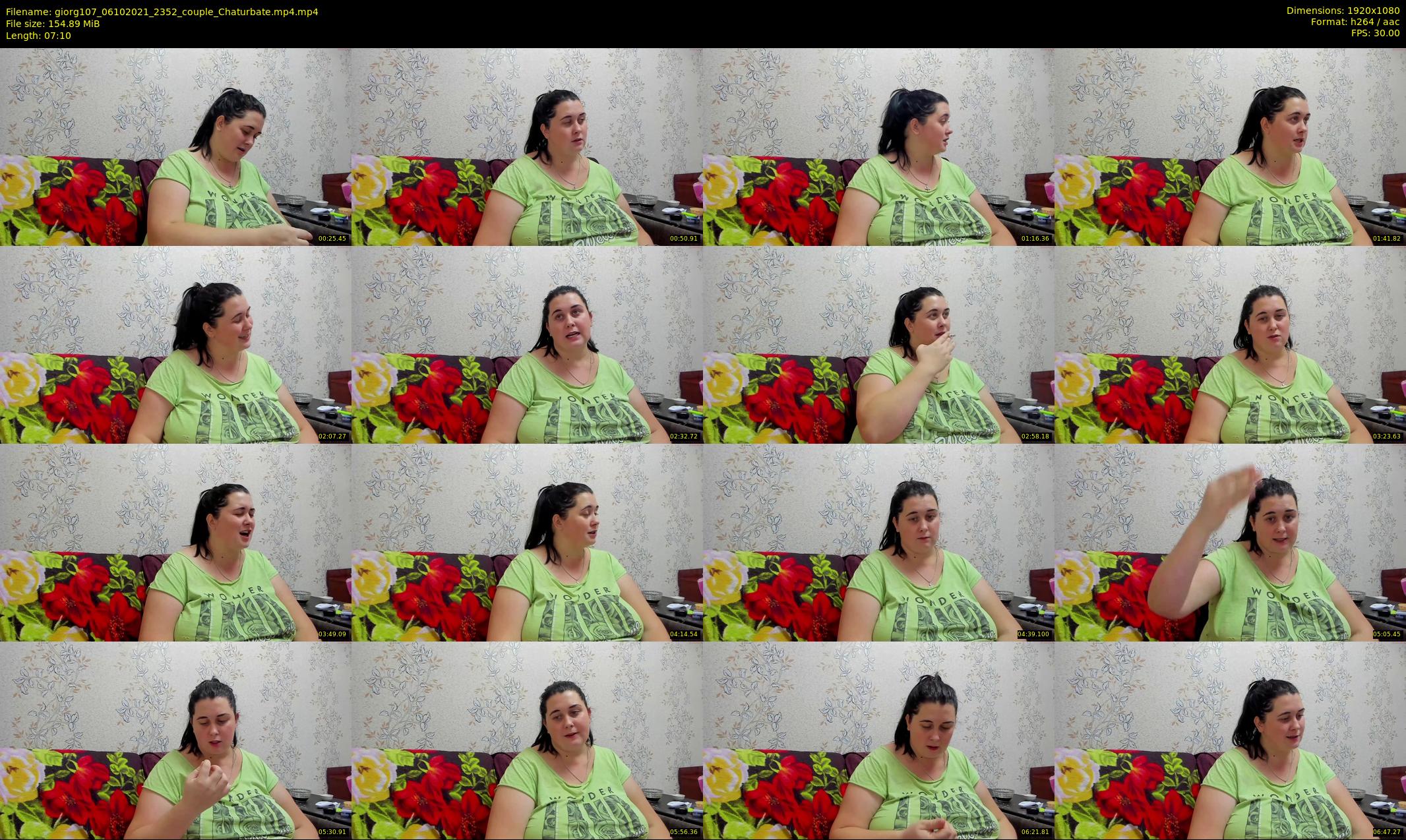 giorg107 — 8 minute Chaturbate couple cam show recording, 1080p, Oct 6, 2021