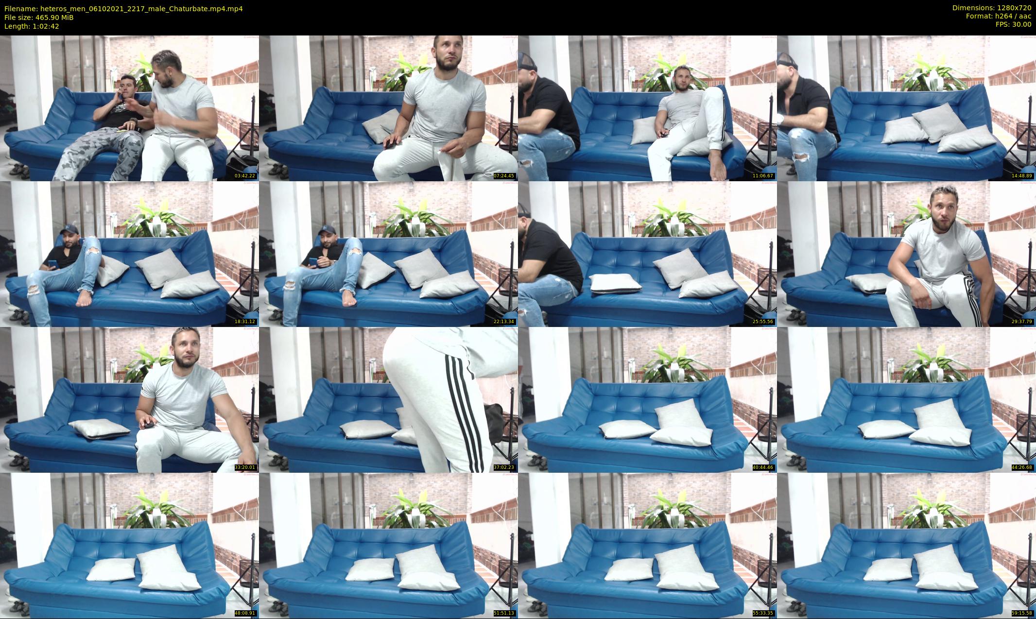 heteros_men — 63 minute Chaturbate male cam show recording, 720p, Oct 6, 2021