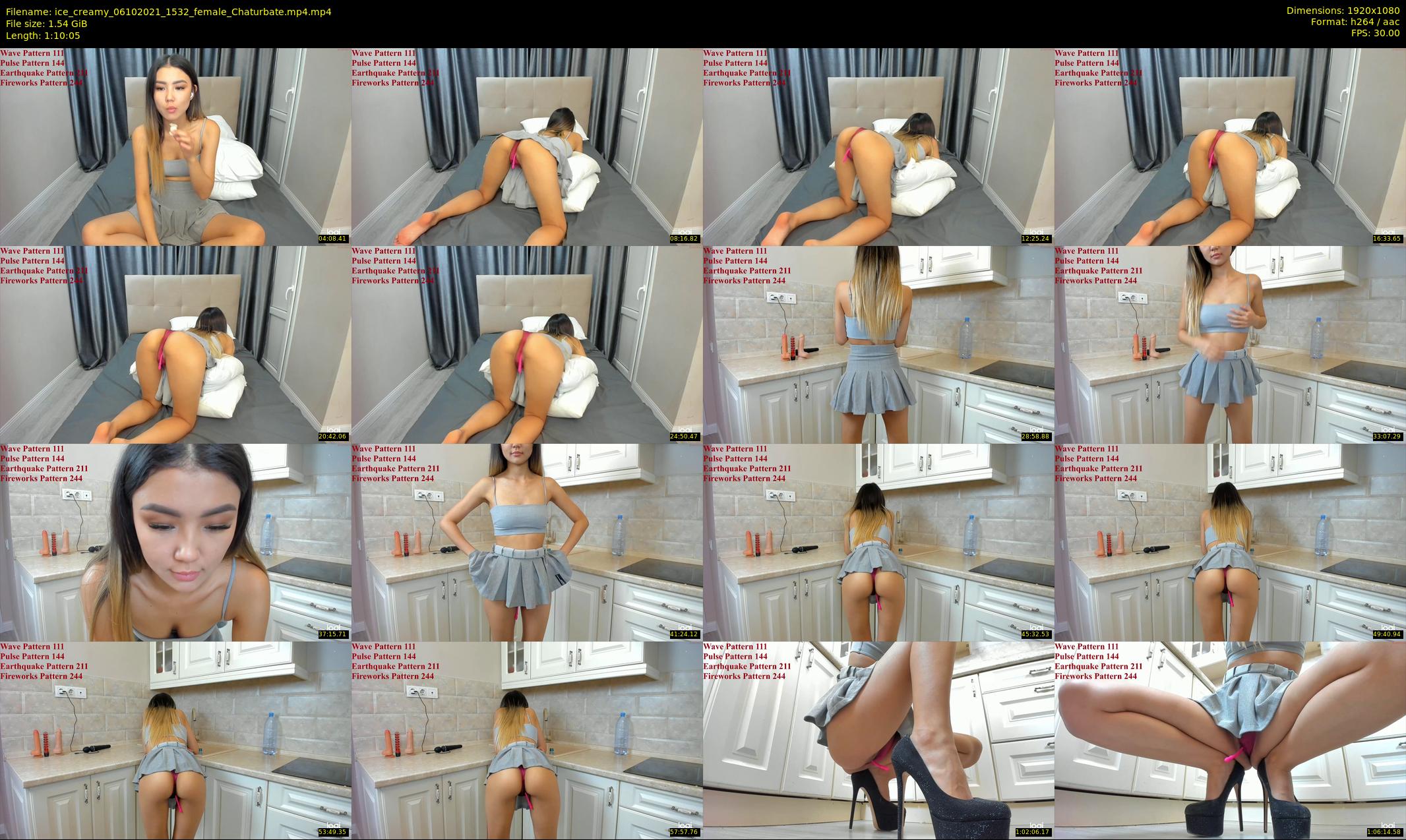 ice_creamy — 71 minute Chaturbate female cam show recording, 1080p, Oct 6, 2021