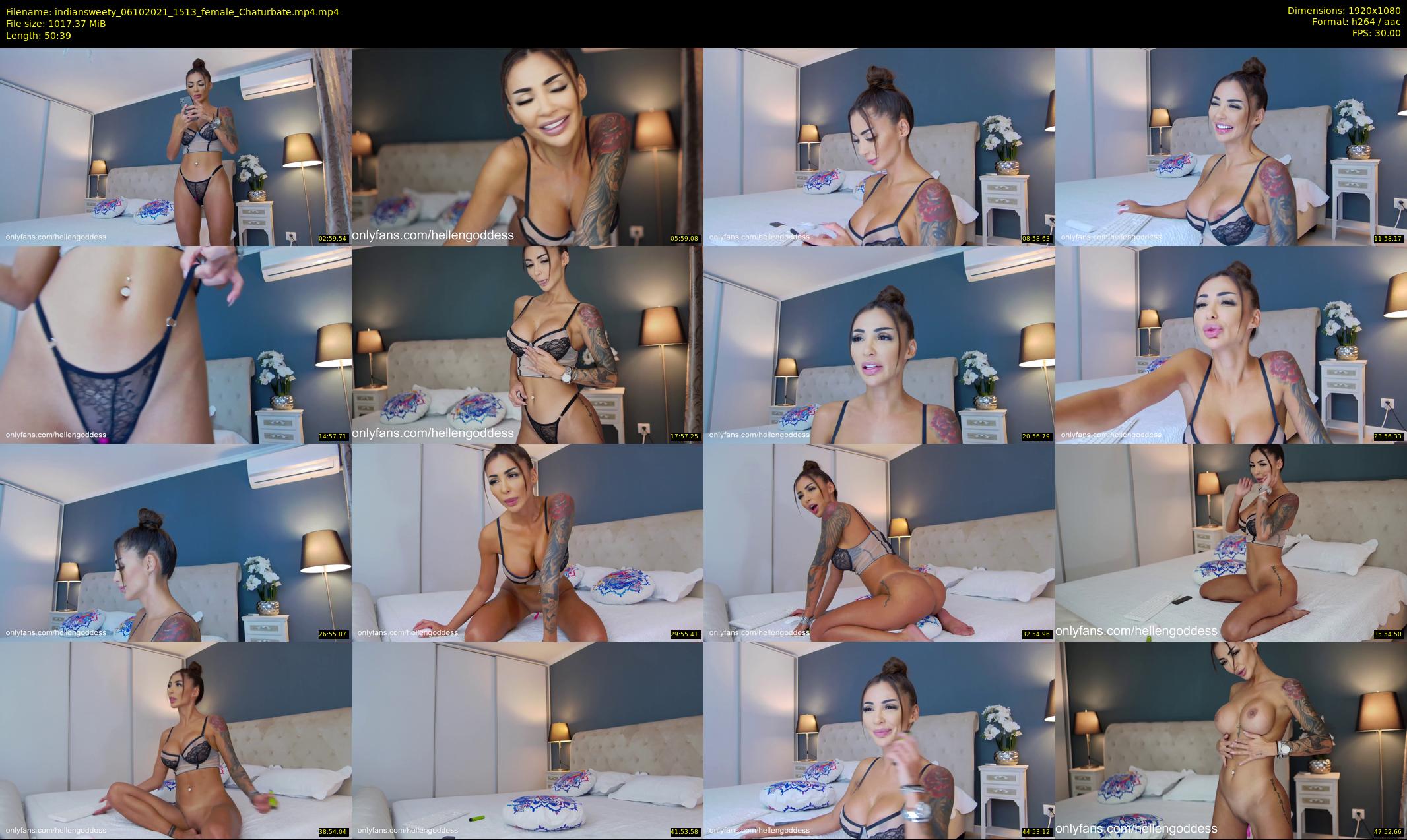 indiansweety — 51 minute Chaturbate female cam show recording, 1080p, Oct 6, 2021