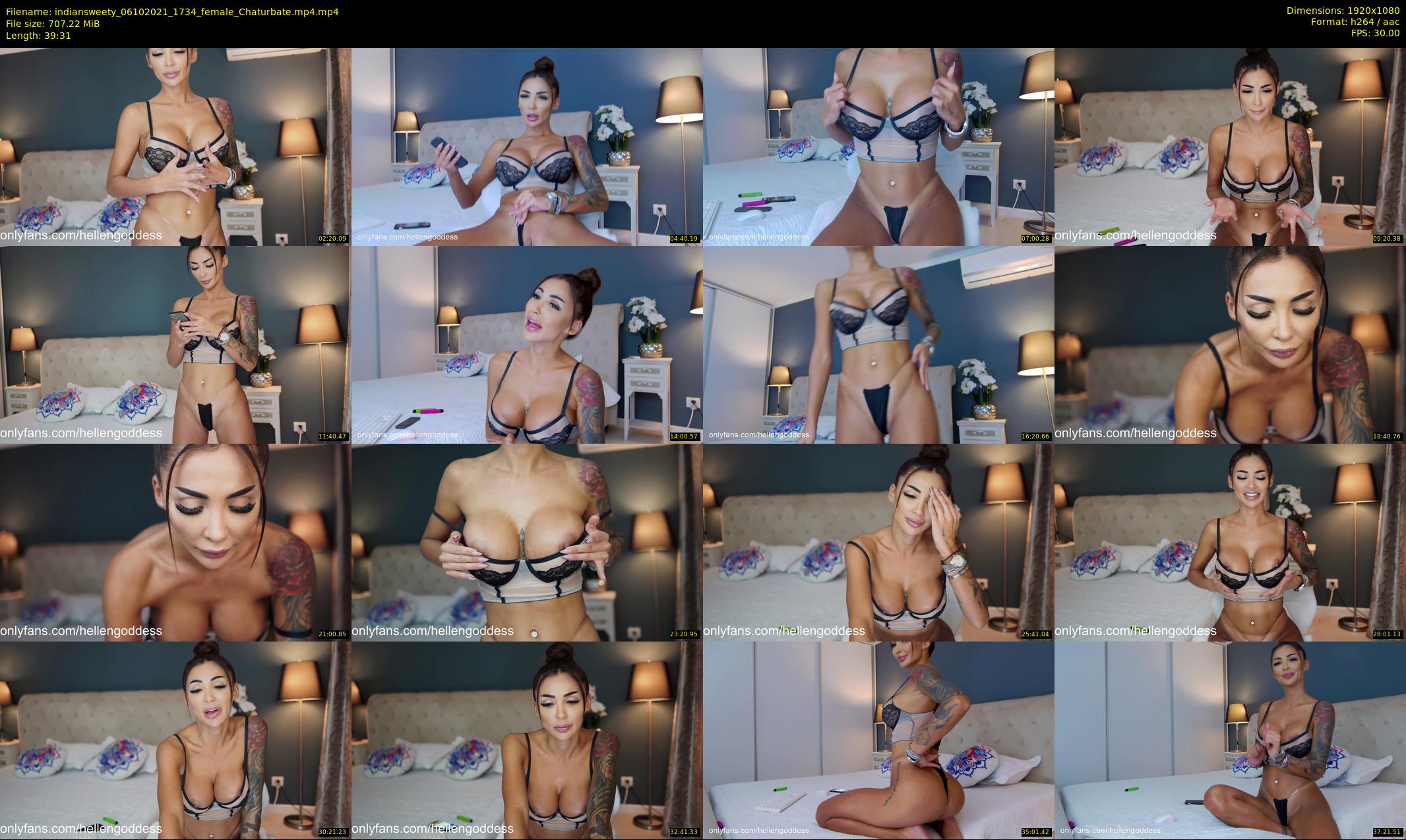 indiansweety — 40 minute Chaturbate female cam show recording, 1080p, Oct 6, 2021