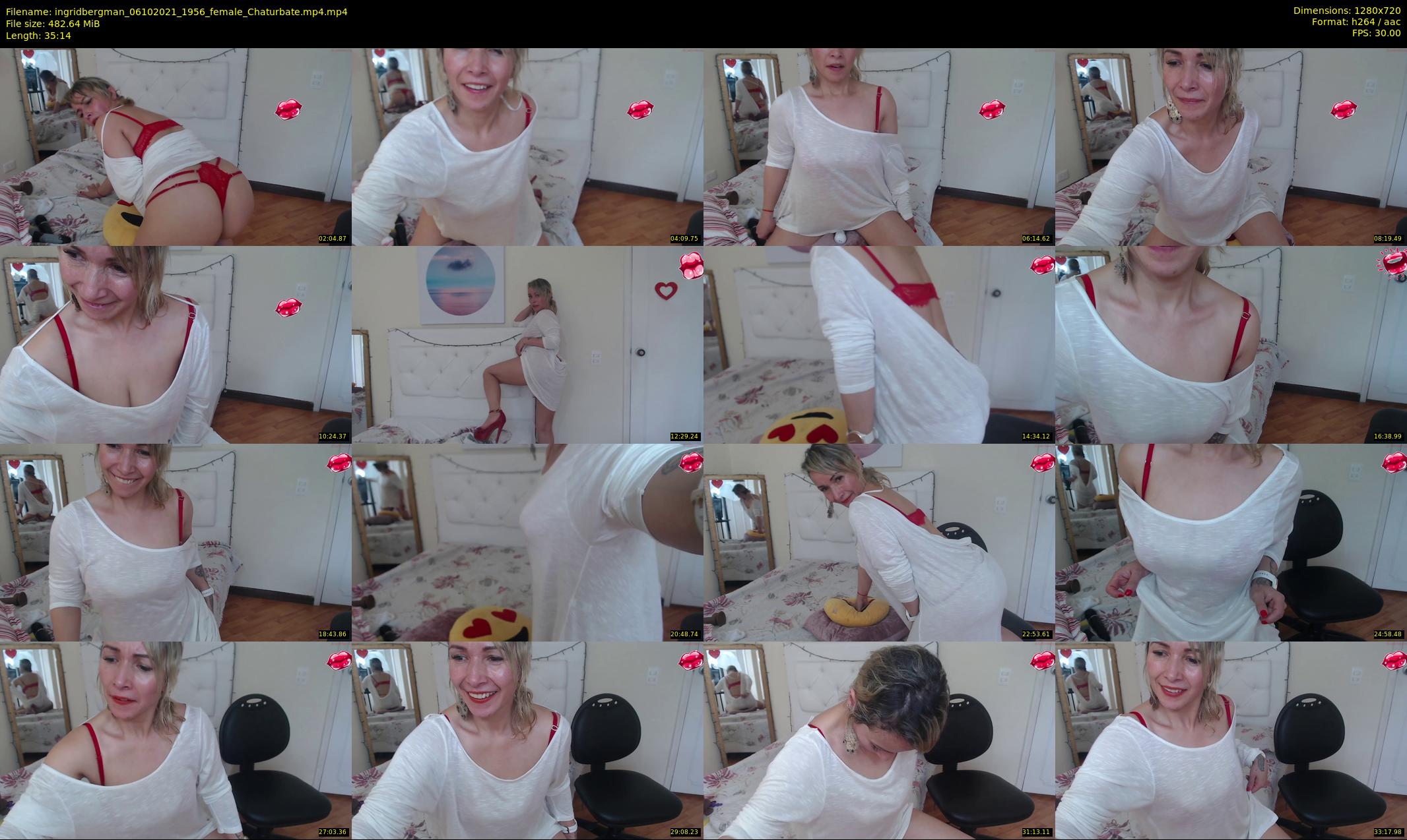 ingridbergman — 36 minute Chaturbate female cam show recording, 720p, Oct 6, 2021