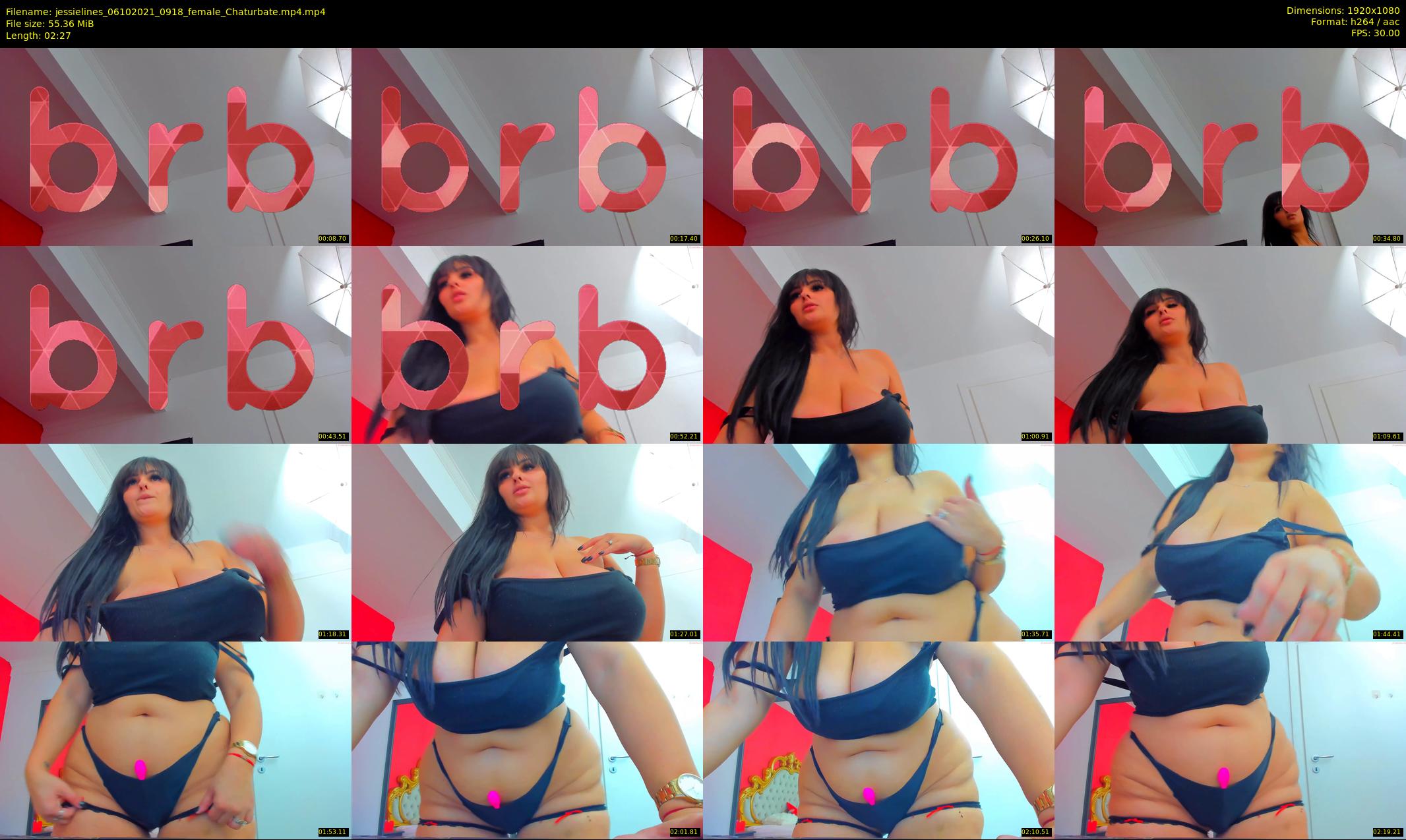 jessielines — 3 minute Chaturbate female cam show recording, 1080p, Oct 6, 2021