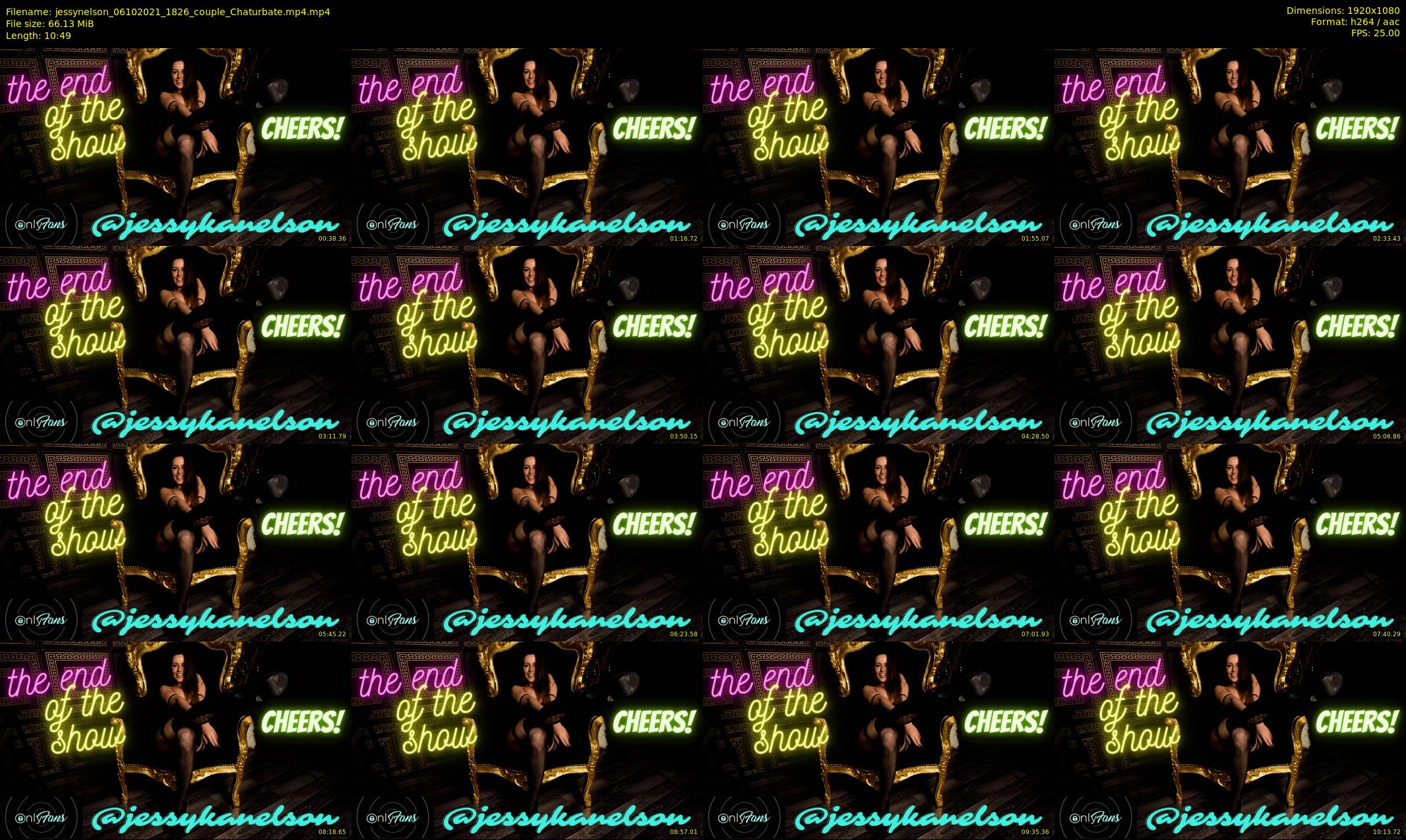 jessynelson — 11 minute Chaturbate female cam show recording, 1080p, Oct 6, 2021