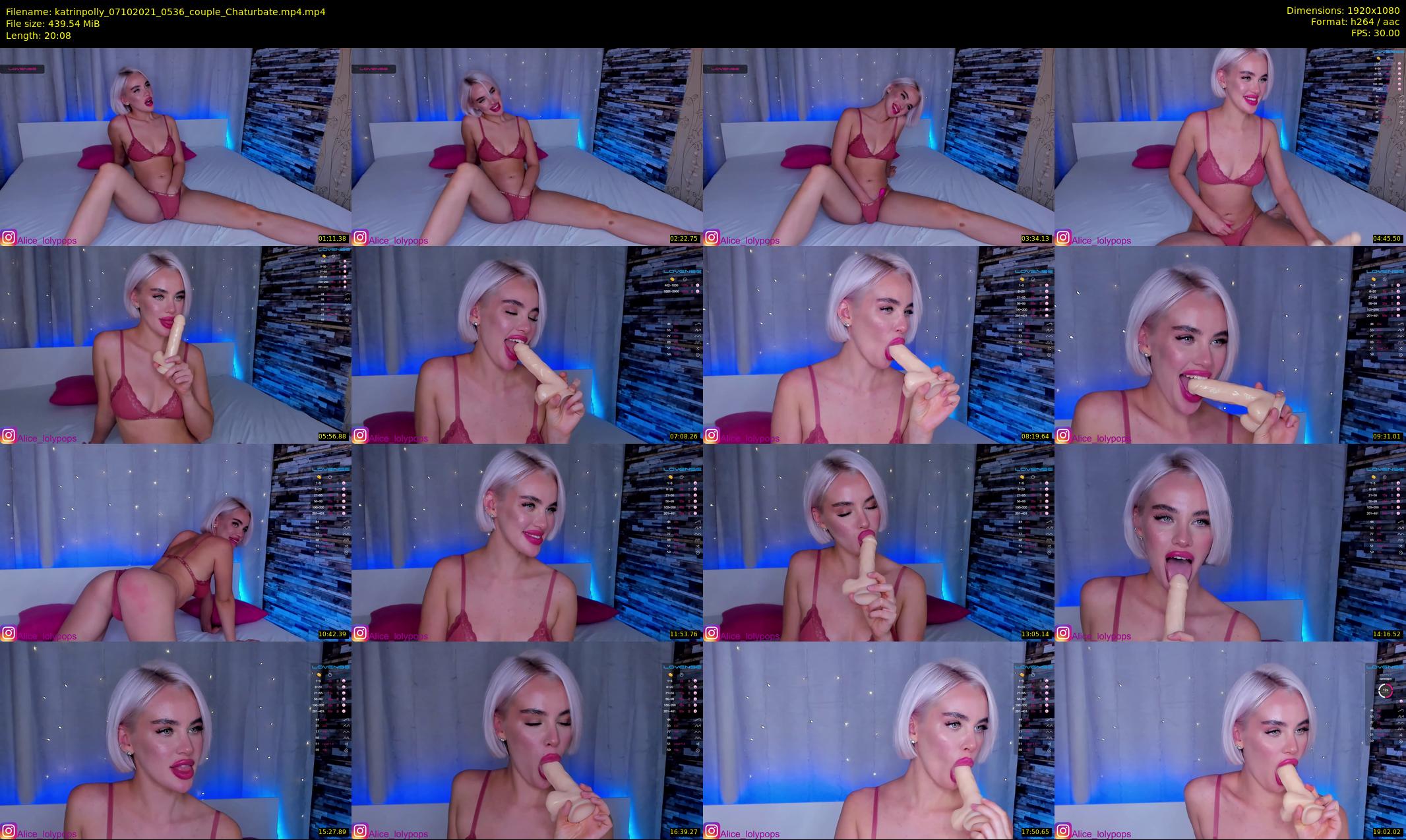 katrinpolly — 21 minute Chaturbate couple cam show recording, 1080p, Oct 7, 2021