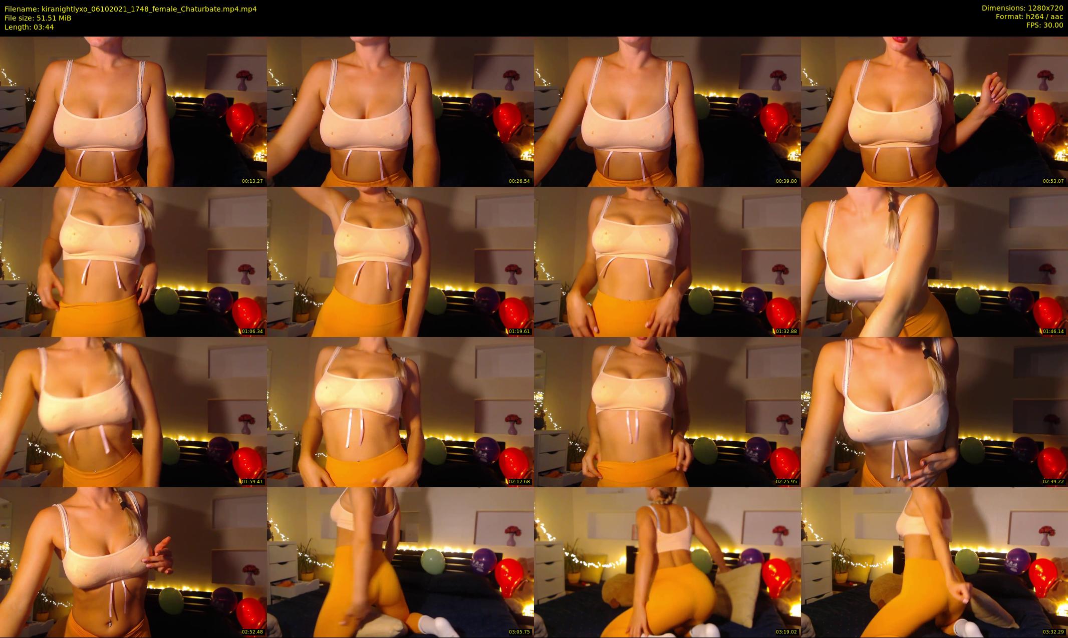 kiranightlyxo — 4 minute Chaturbate female cam show recording, 720p, Oct 6, 2021