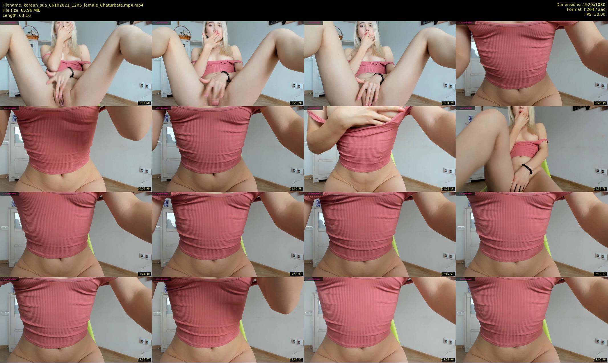 korean_sua — 4 minute Chaturbate female cam show recording, 1080p, Oct 6, 2021