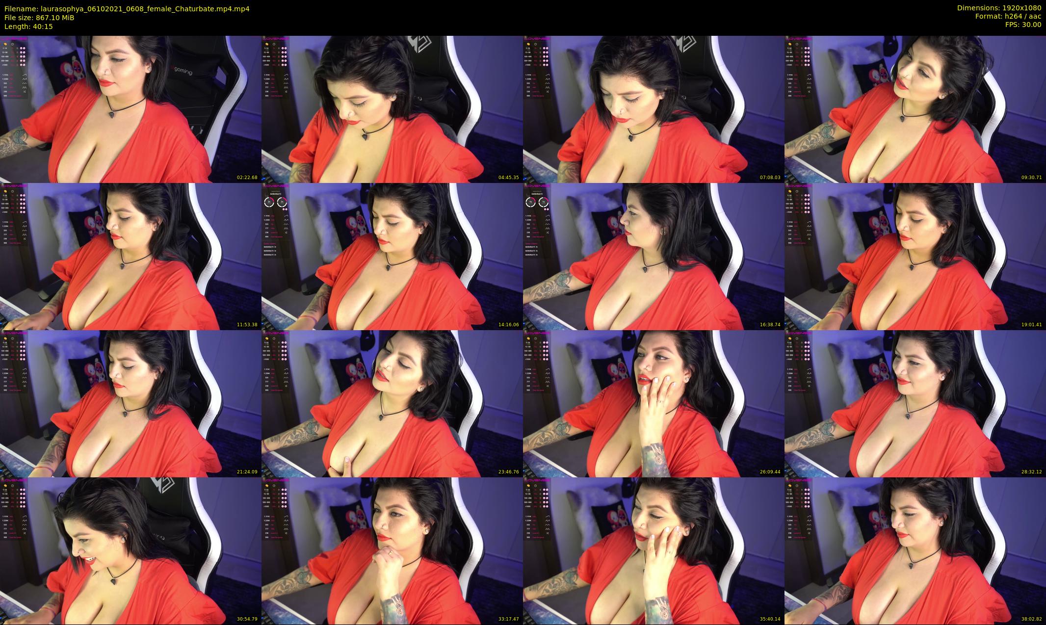 laurasophya — 41 minute Chaturbate female cam show recording, 1080p, Oct 6, 2021