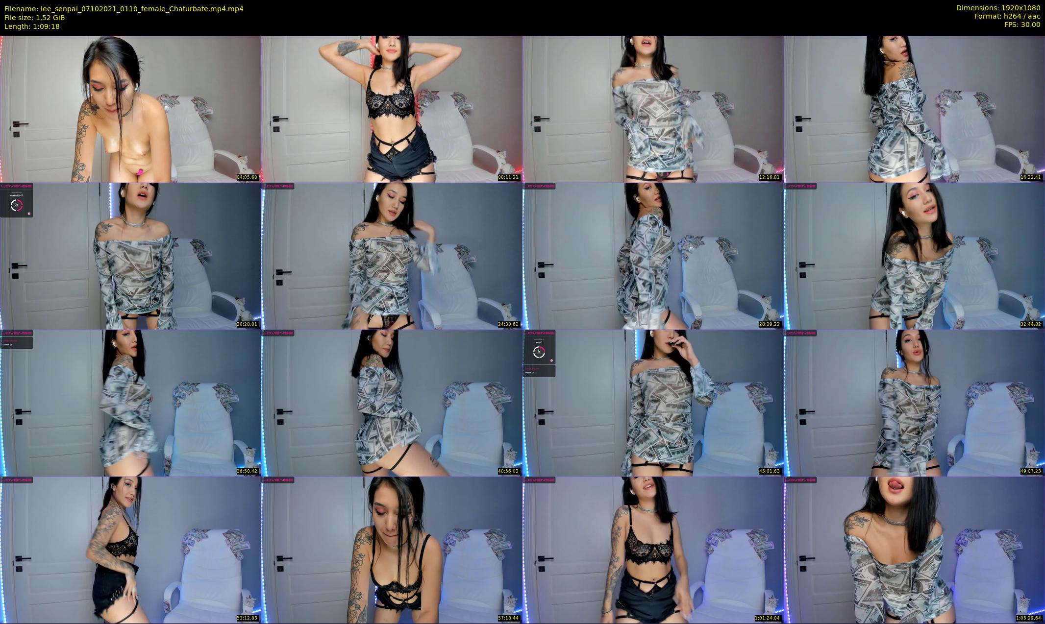 lee_senpai — 70 minute Chaturbate female cam show recording, 1080p, Oct 7, 2021