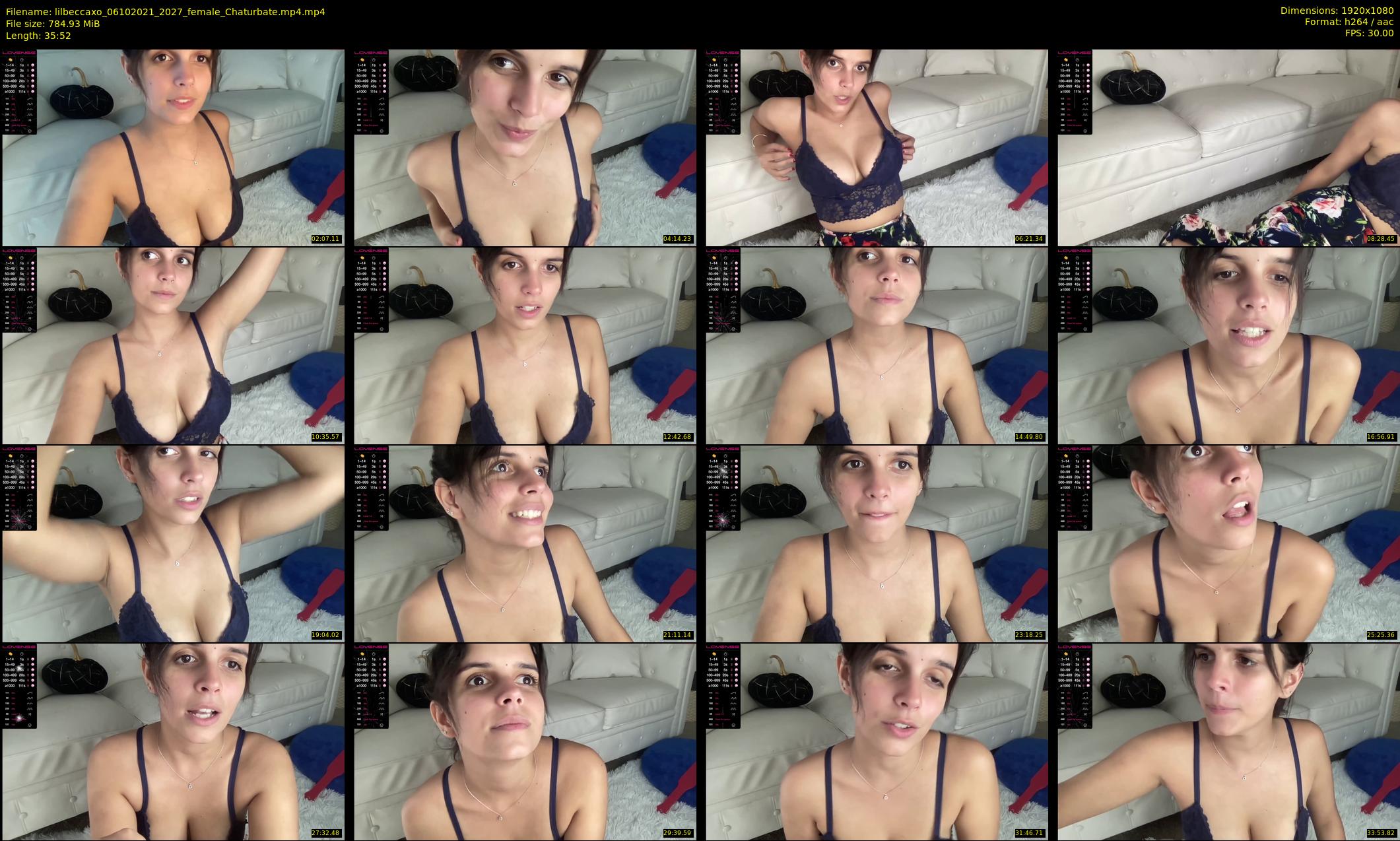 lilbeccaxo — 36 minute Chaturbate female cam show recording, 1080p, Oct 6, 2021