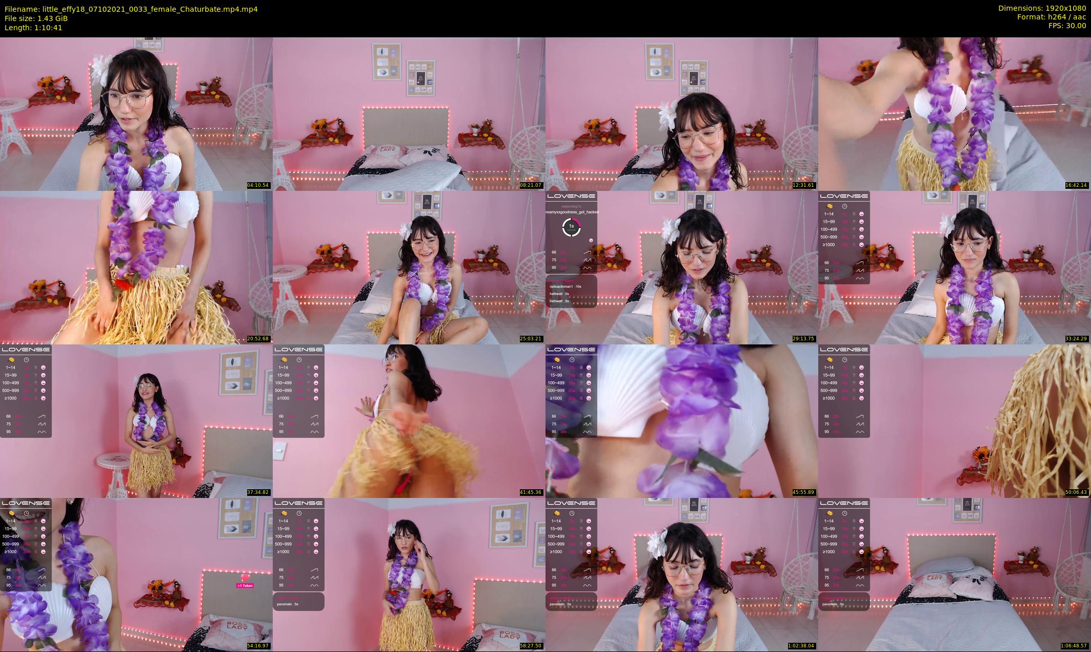 little_effy18 — 71 minute Chaturbate female cam show recording, 1080p, Oct 7, 2021