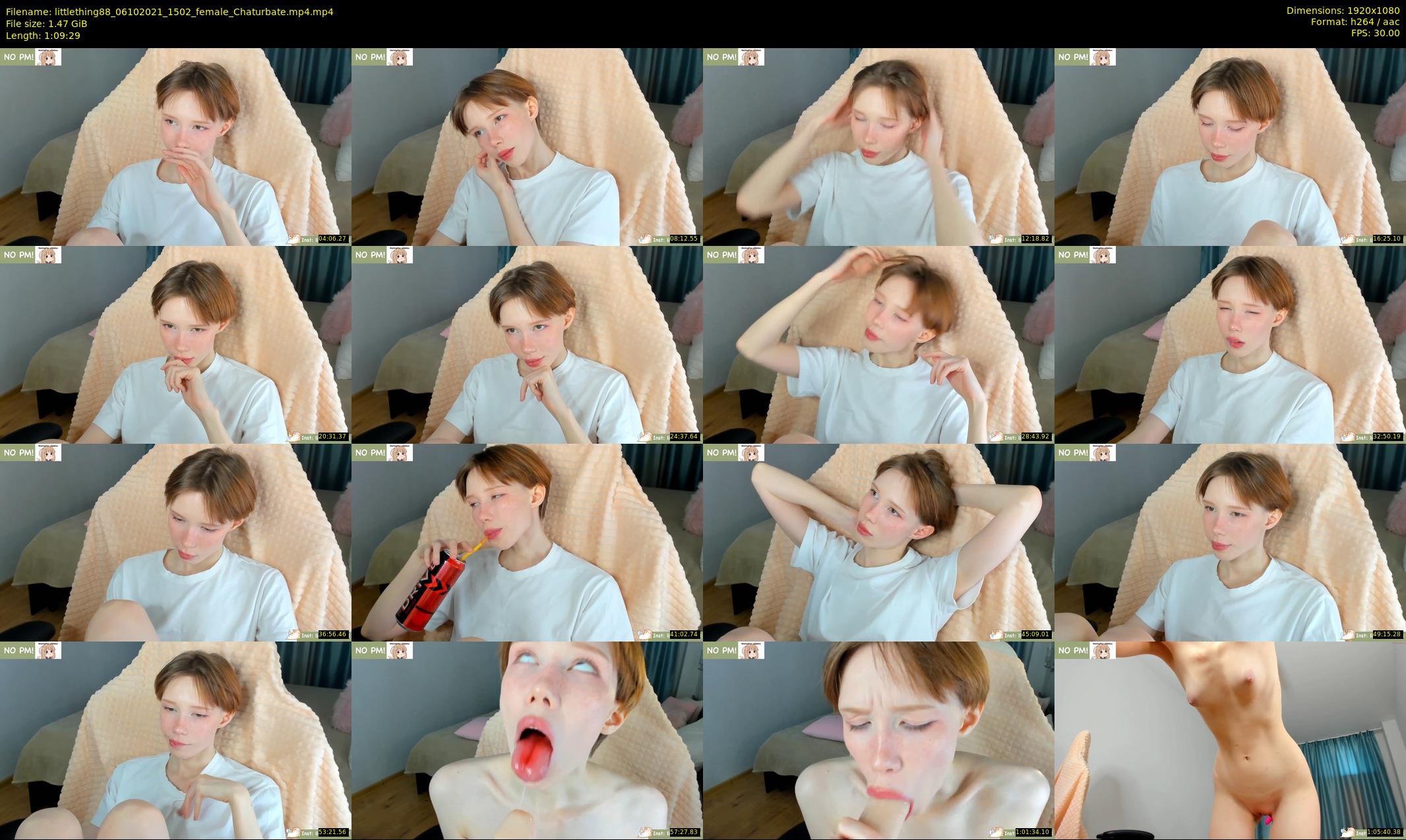 littlething88 — 70 minute Chaturbate female cam show recording, 1080p, Oct 6, 2021