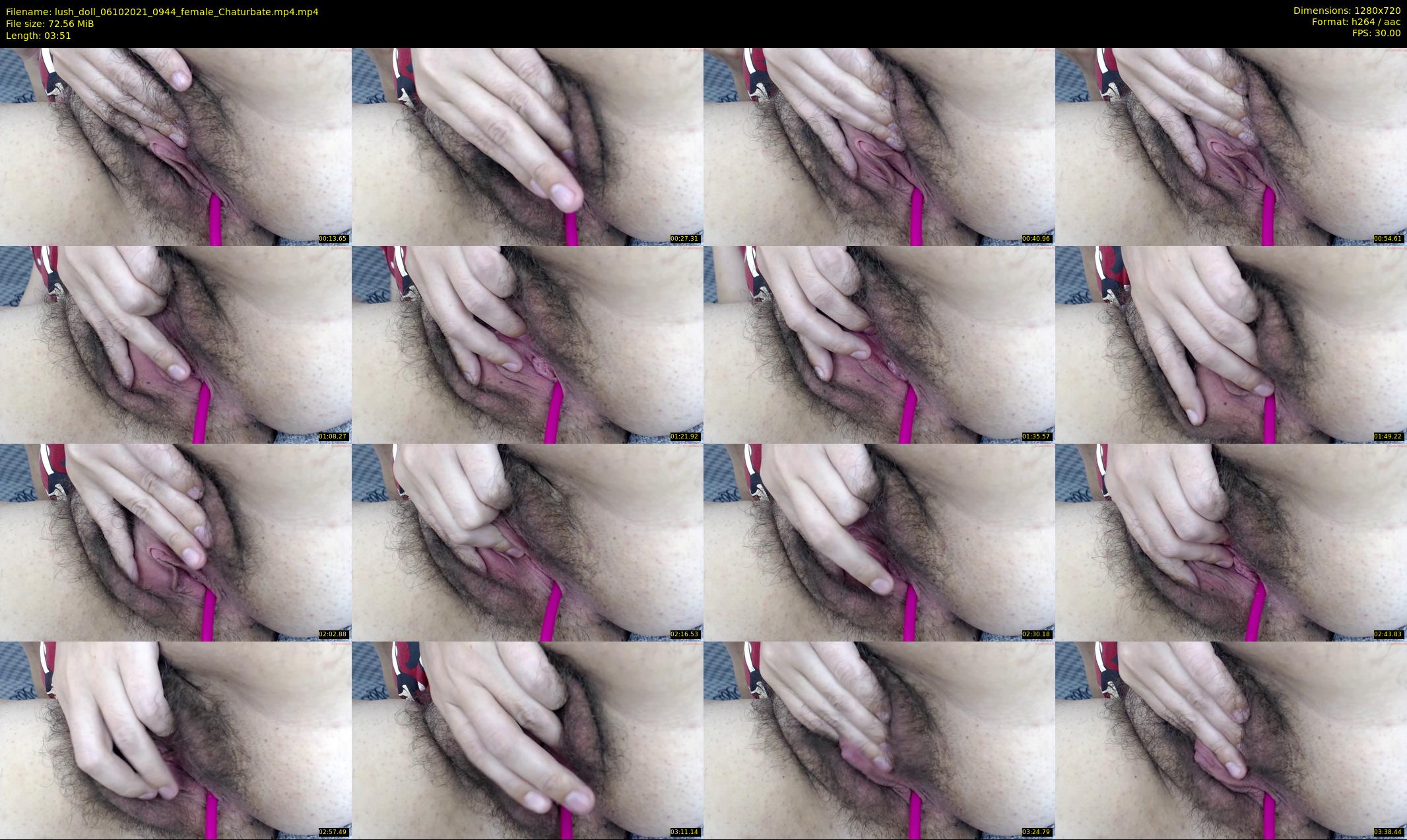 lush_doll — 4 minute Chaturbate female cam show recording, 720p, Oct 6, 2021