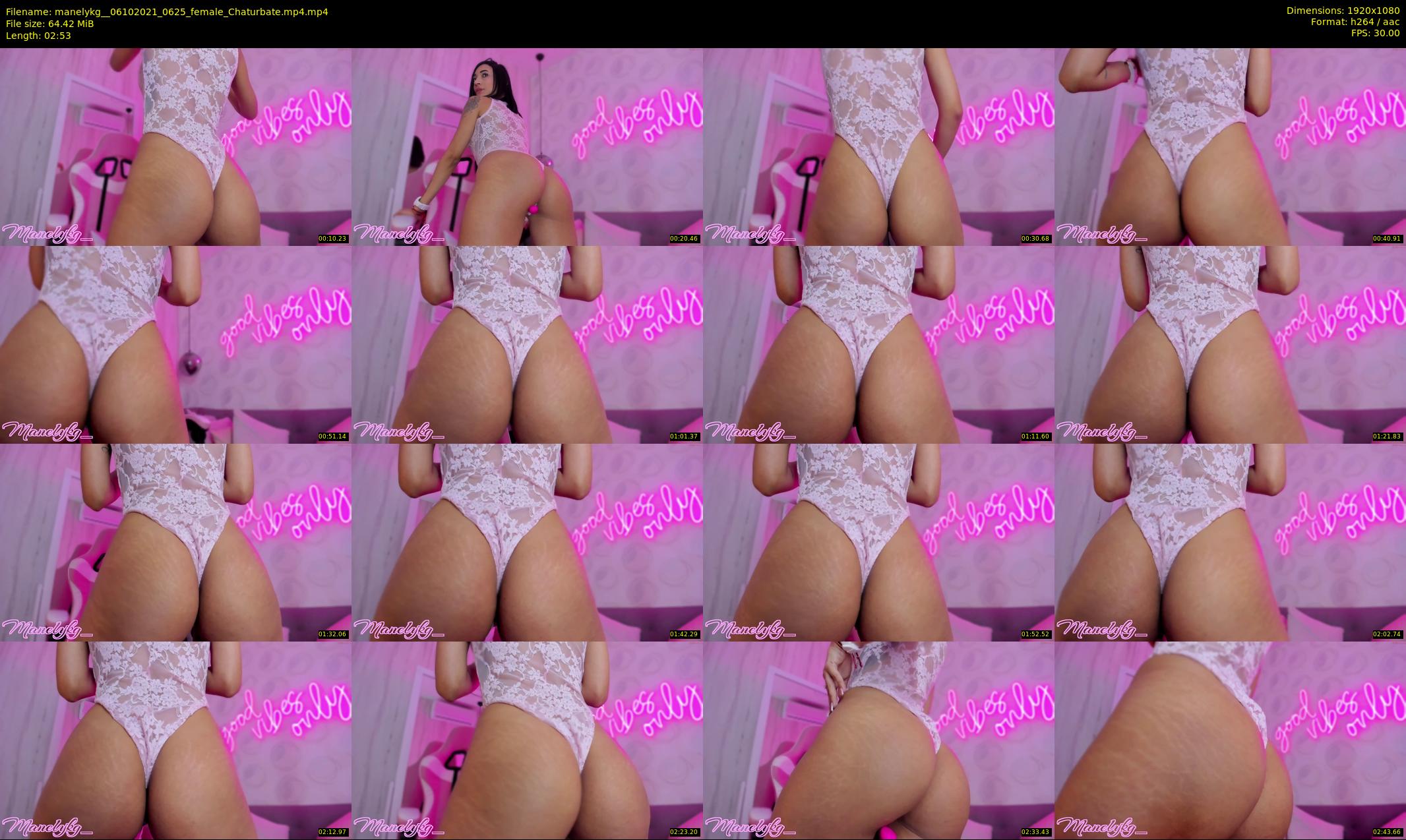 manelykg_ — 3 minute Chaturbate female cam show recording, 1080p, Oct 6, 2021